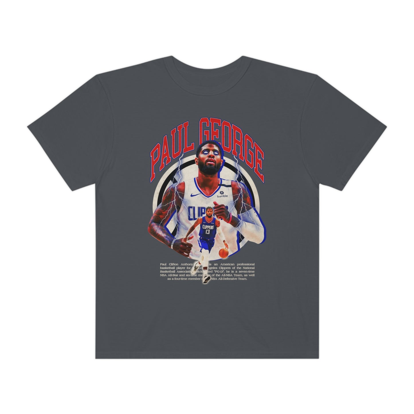 Clipper Basketball Paul Unisex Garment-Dyed T-shirt