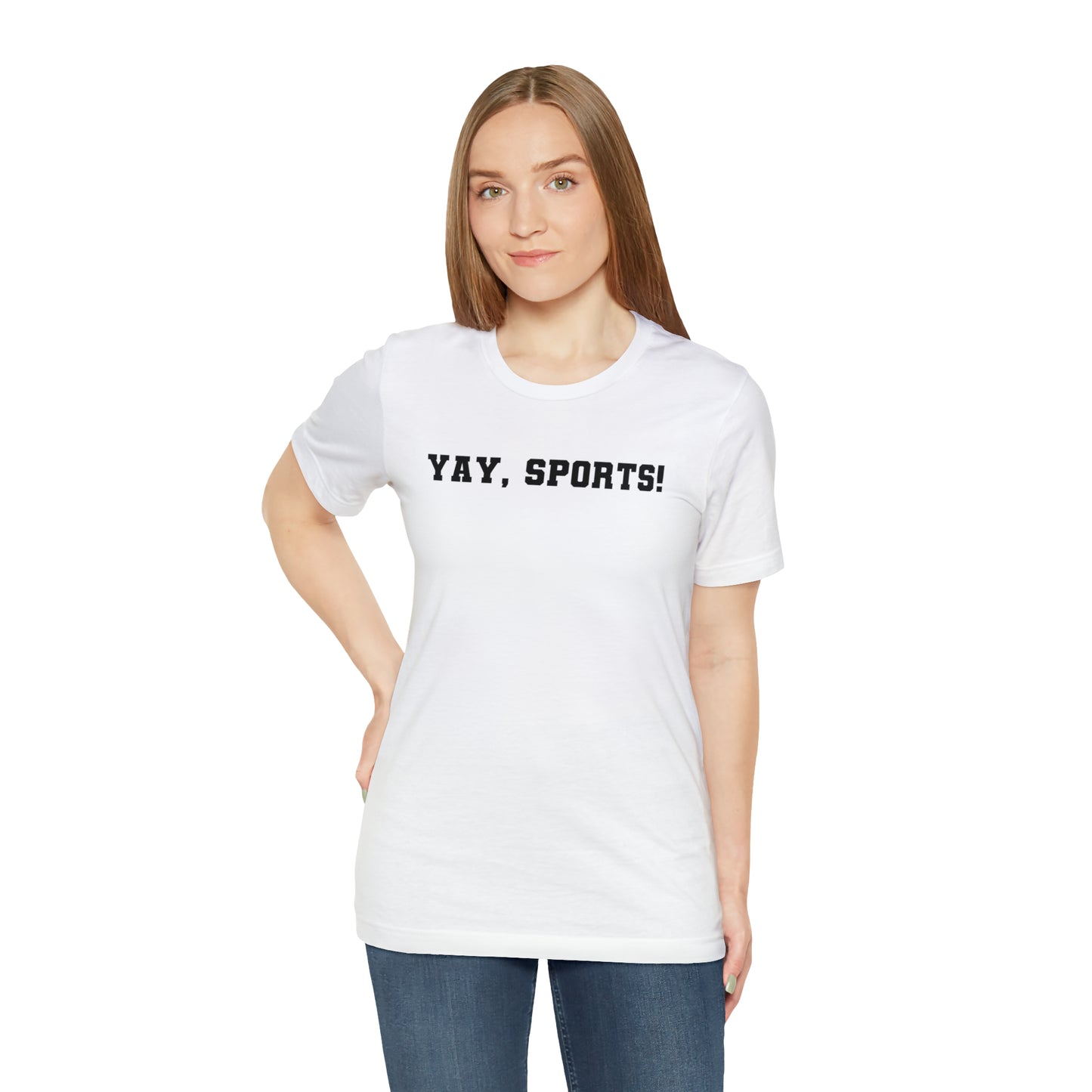 Yay, Sports! Unisex Jersey Short Sleeve Tee
