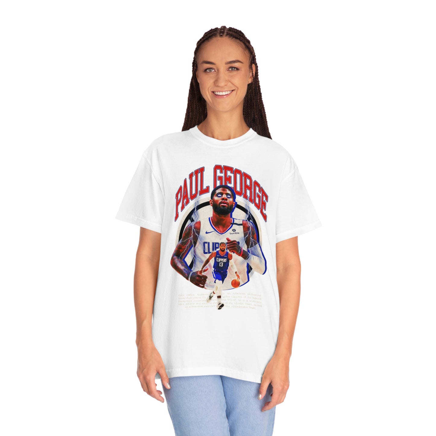 Clipper Basketball Paul Unisex Garment-Dyed T-shirt