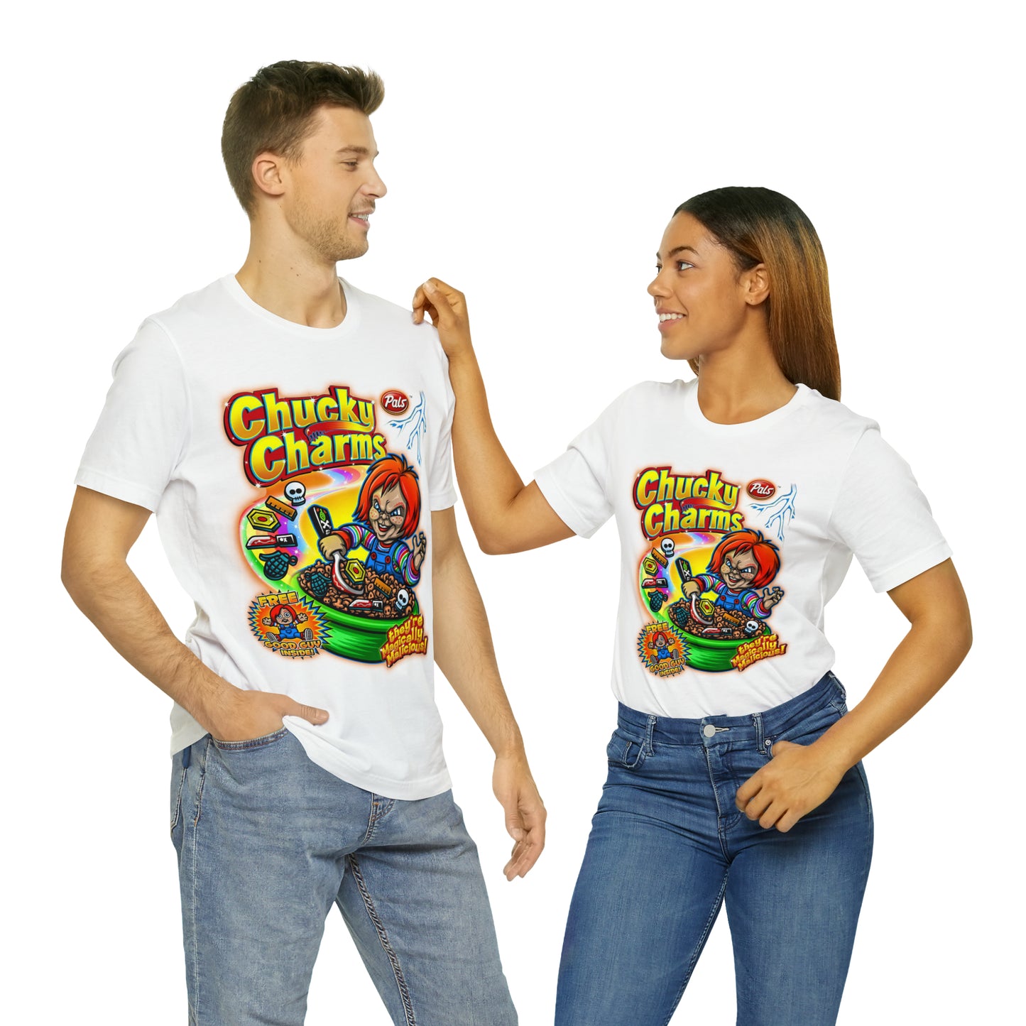 Chucky Charms | Unisex Jersey Short Sleeve Tee