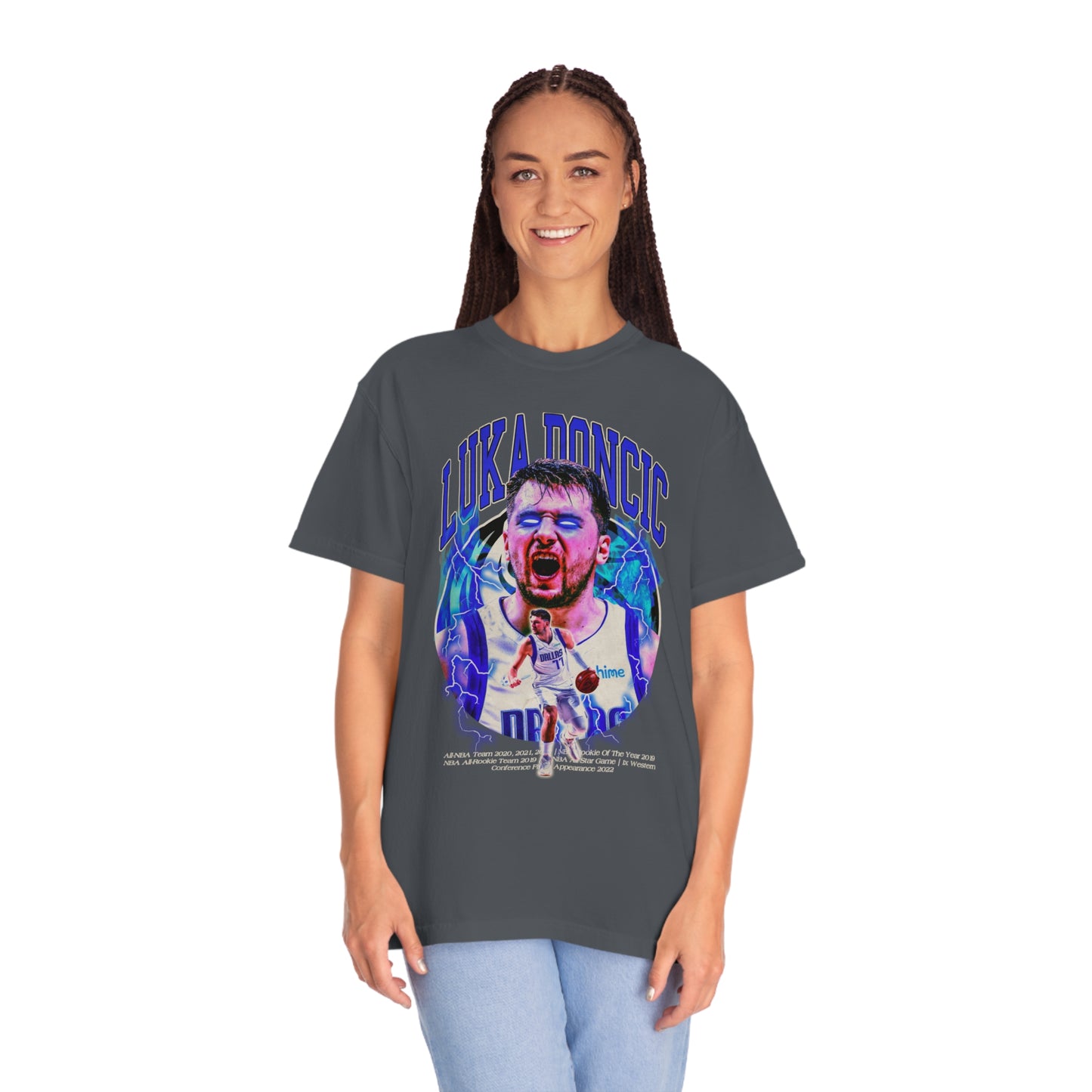 Luca Doncic Basketball Unisex Garment-Dyed T-shirt
