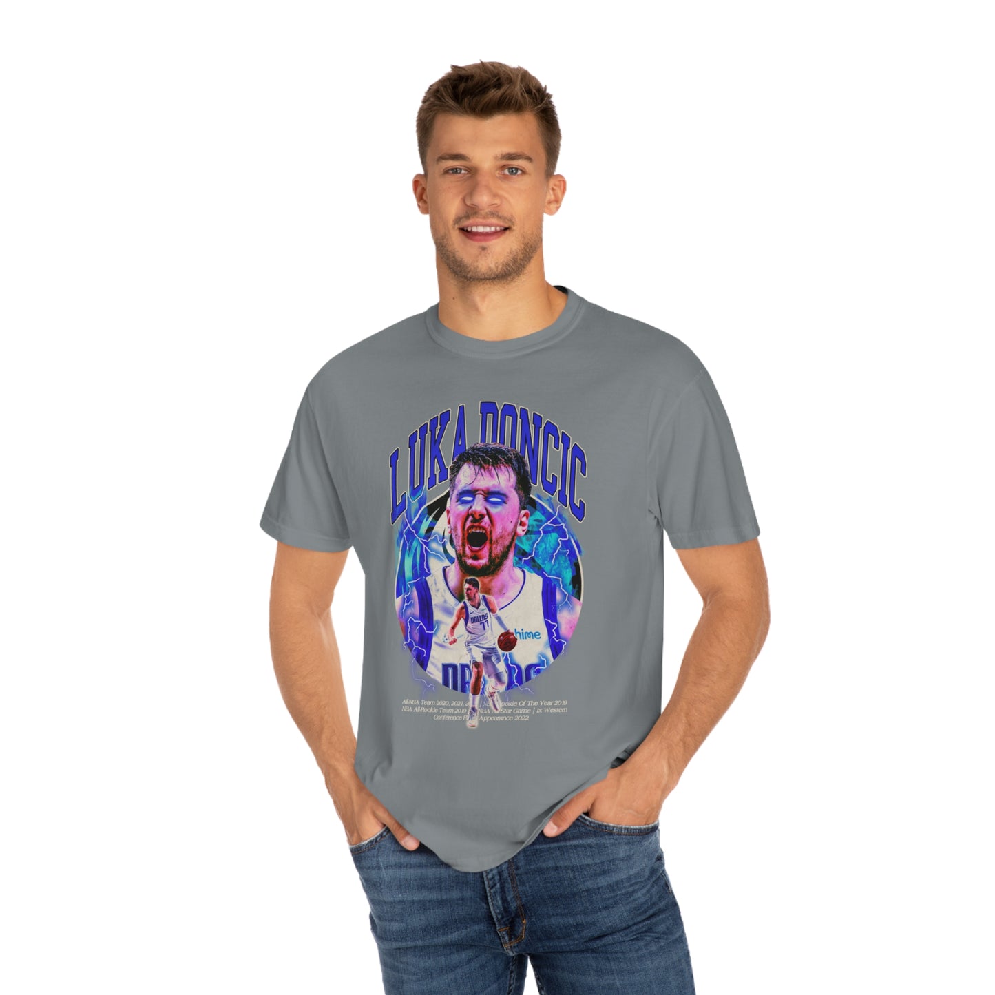 Luca Doncic Basketball Unisex Garment-Dyed T-shirt