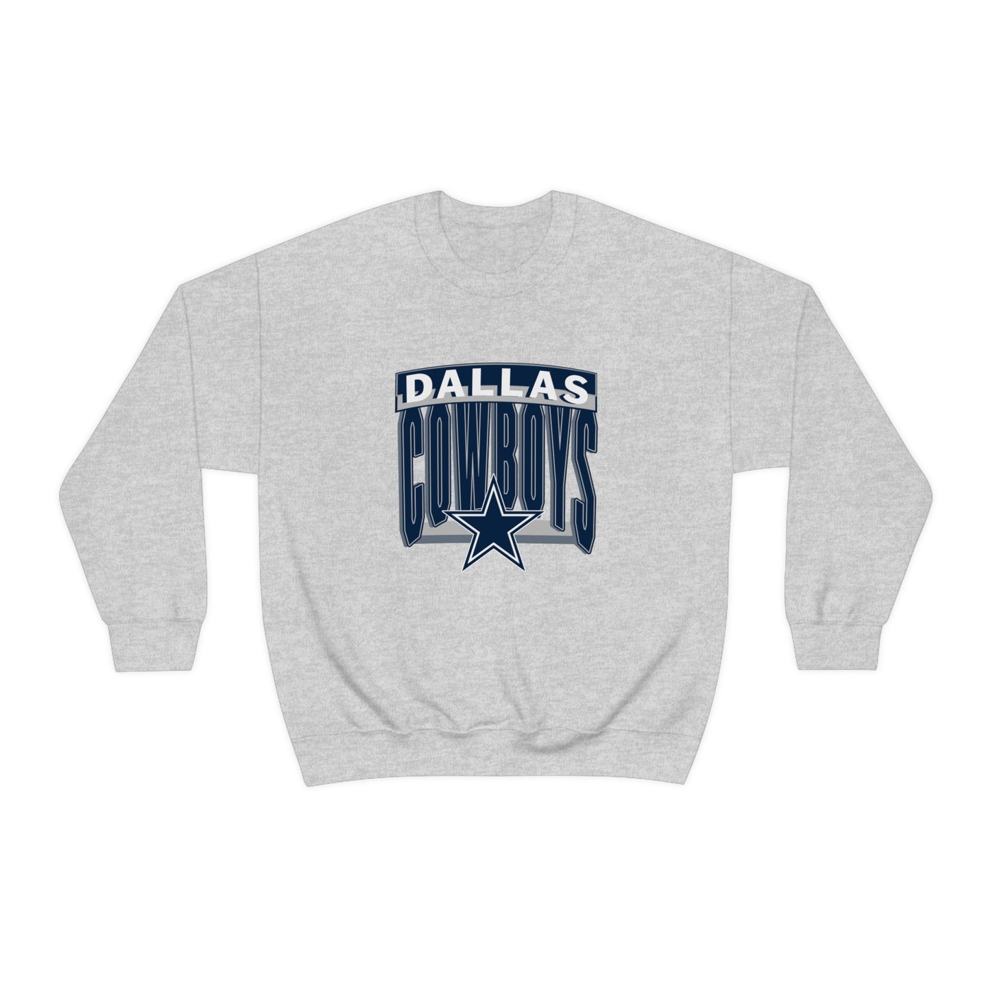 Dallas Cowboys Football Unisex Heavy Blend Crewneck Sweatshirt