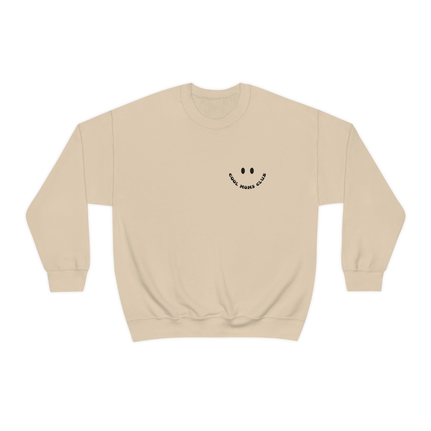 Cool Moms Club Unisex DryBlend® Crewneck Sweatshirt Front/Back Print