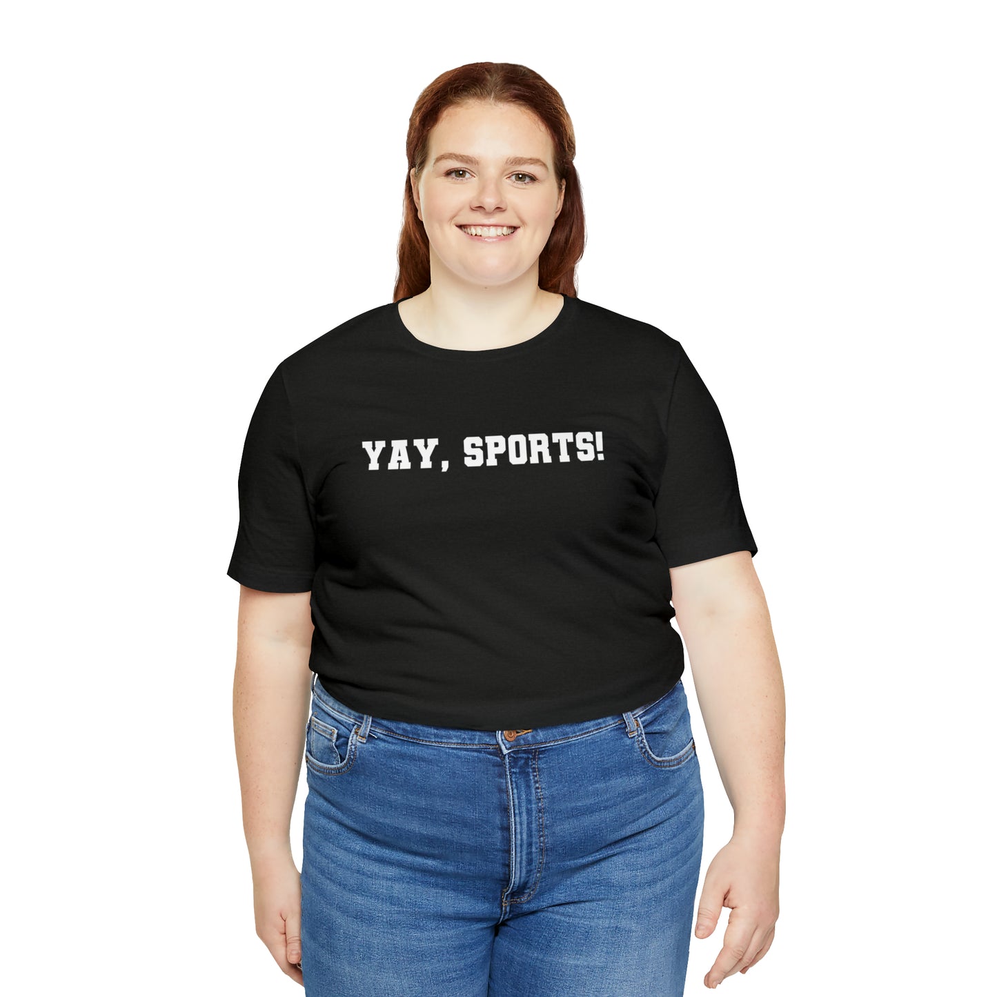 Yay, Sports! Unisex Jersey Short Sleeve Tee