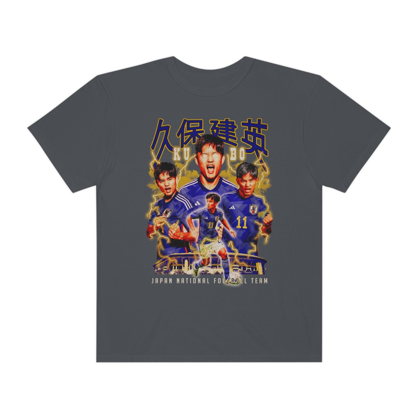 Japan Soccer Unisex Garment-Dyed T-shirt