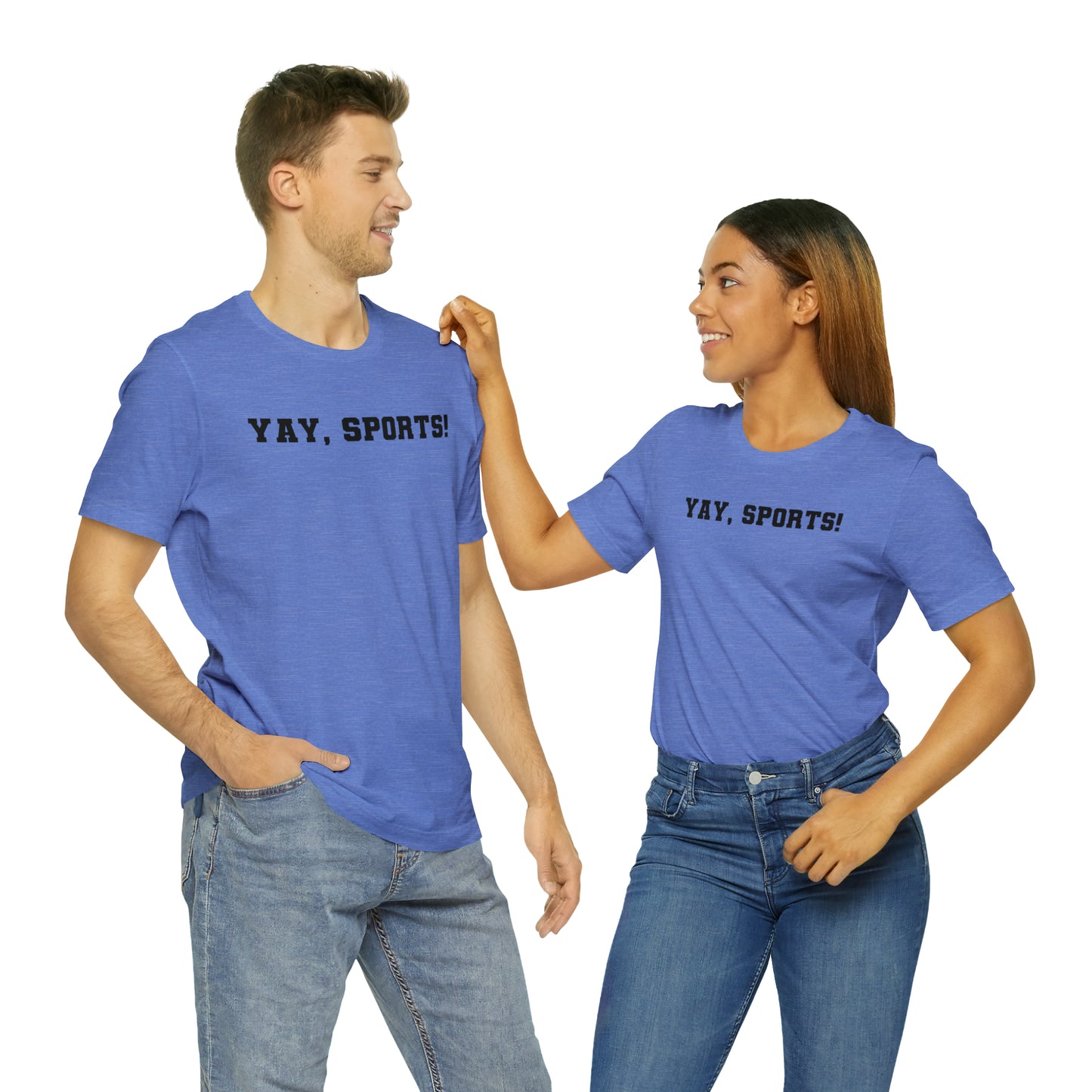 Yay, Sports! Unisex Jersey Short Sleeve Tee