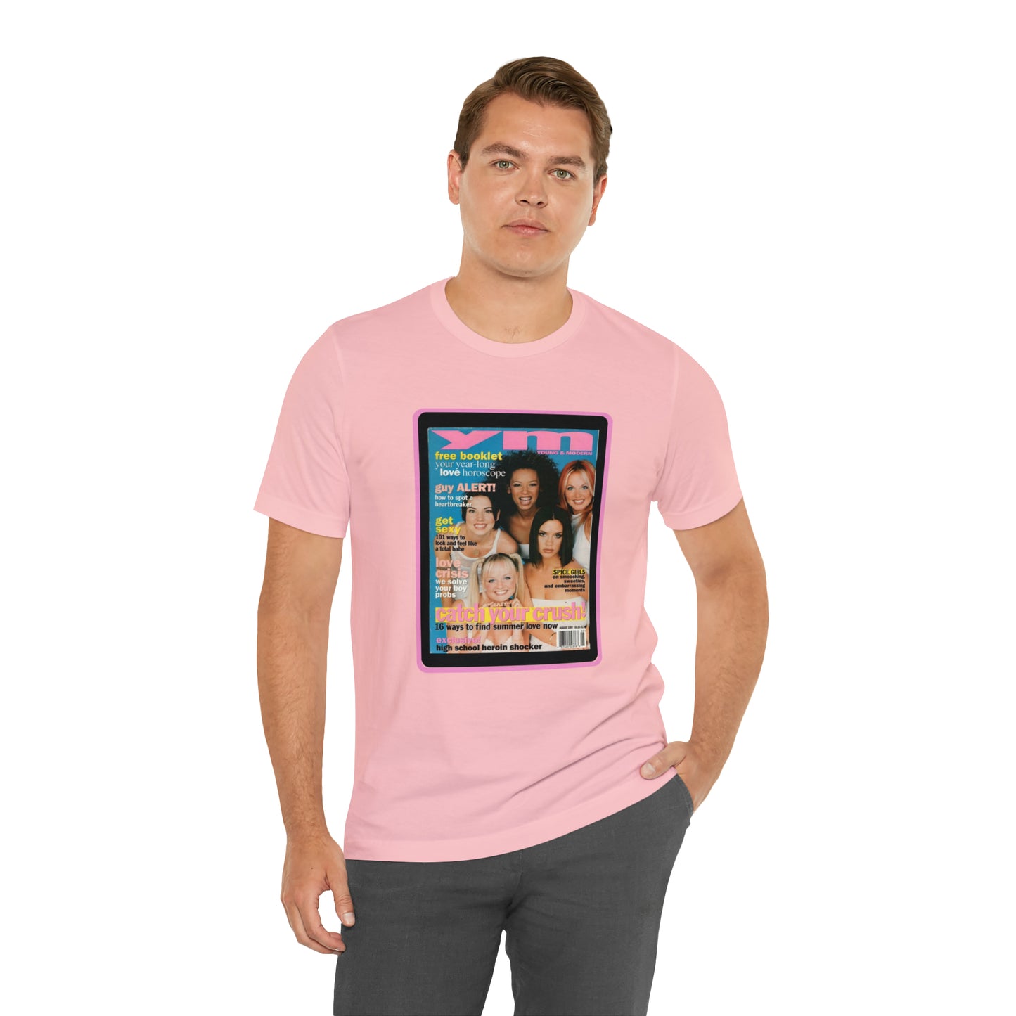 90s Throwback Spice Girls Unisex Jersey Short Sleeve Tee