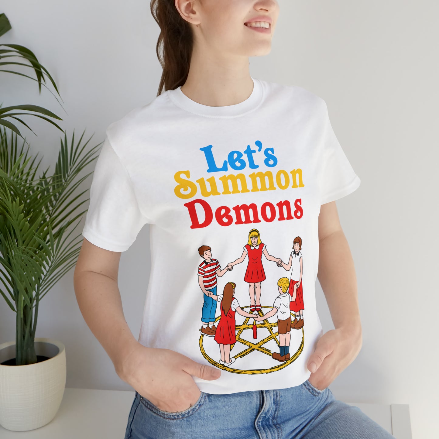 Let's Summon Demons | Unisex Jersey Short Sleeve Tee