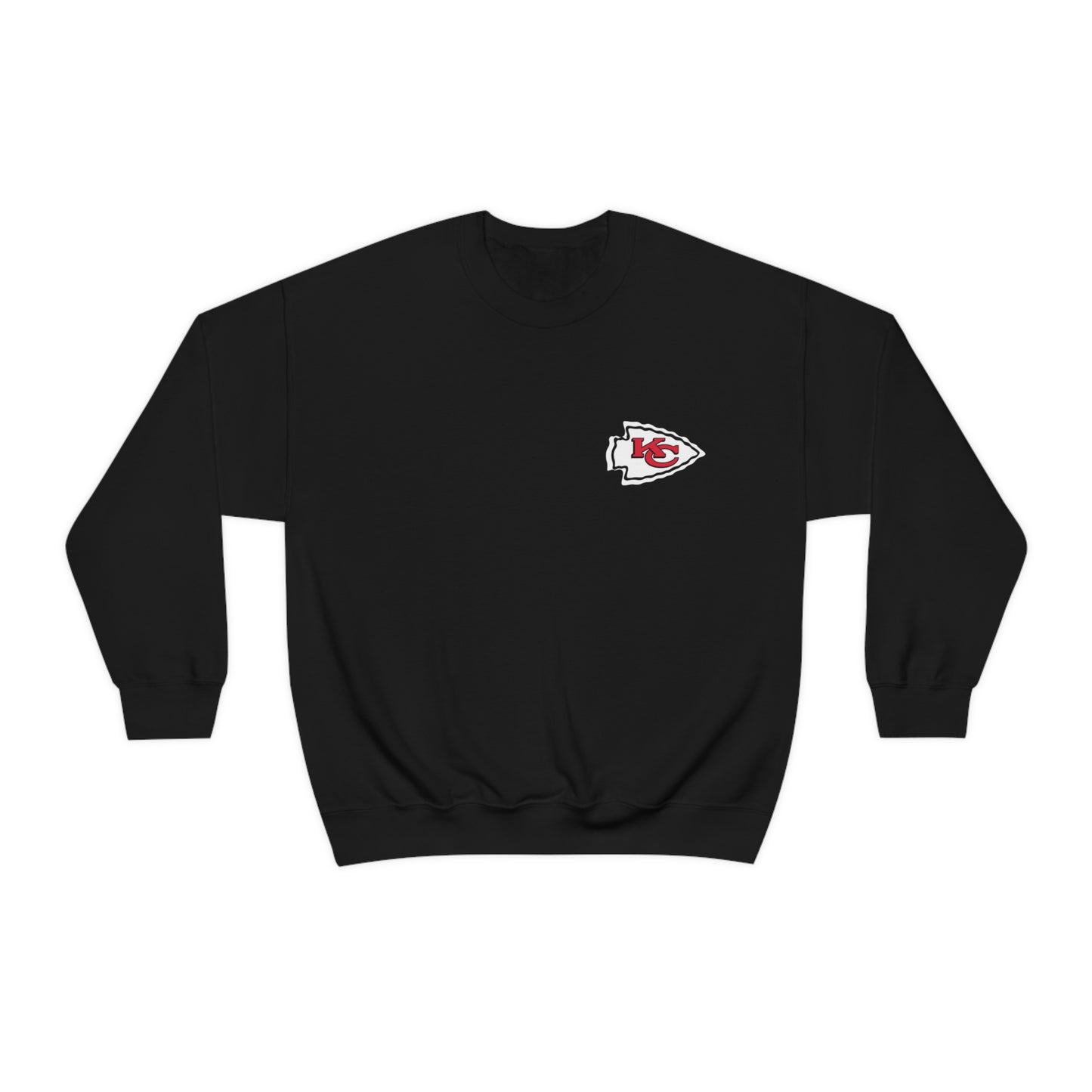 Kansas Mahomes Football Unisex Heavy Blend Crewneck Sweatshirt Front/Back Print
