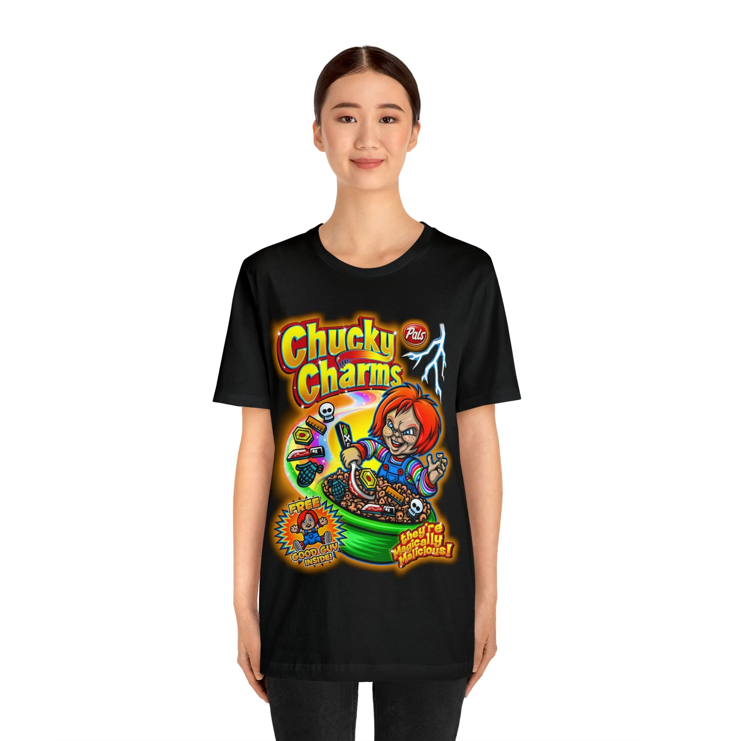 Chucky Charms | Unisex Jersey Short Sleeve Tee