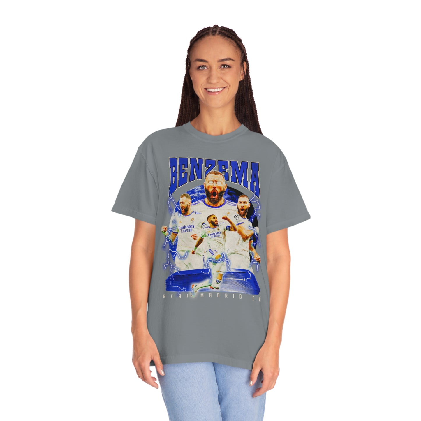 Benzema Soccer Unisex Garment-Dyed T-shirt