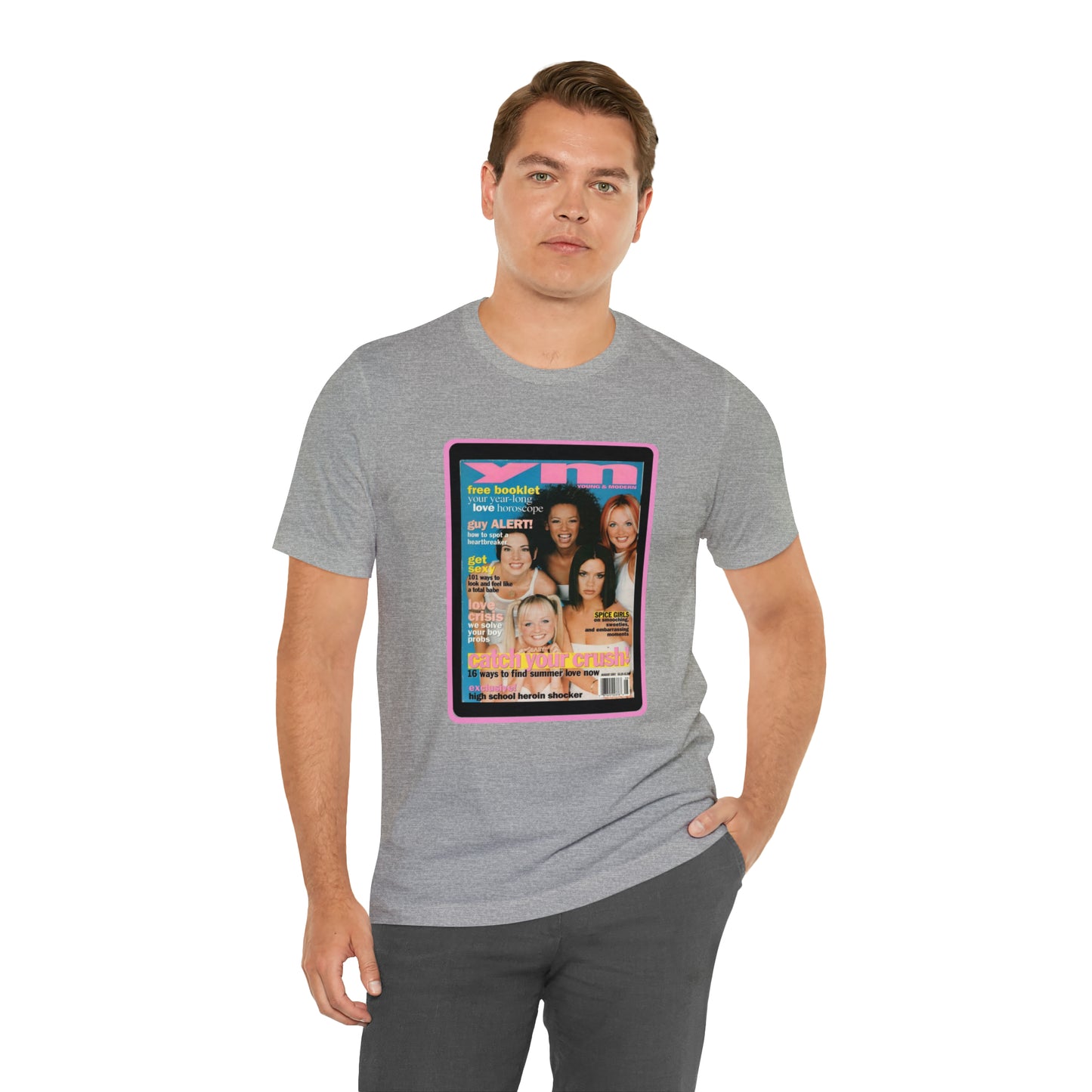 90s Throwback Spice Girls Unisex Jersey Short Sleeve Tee