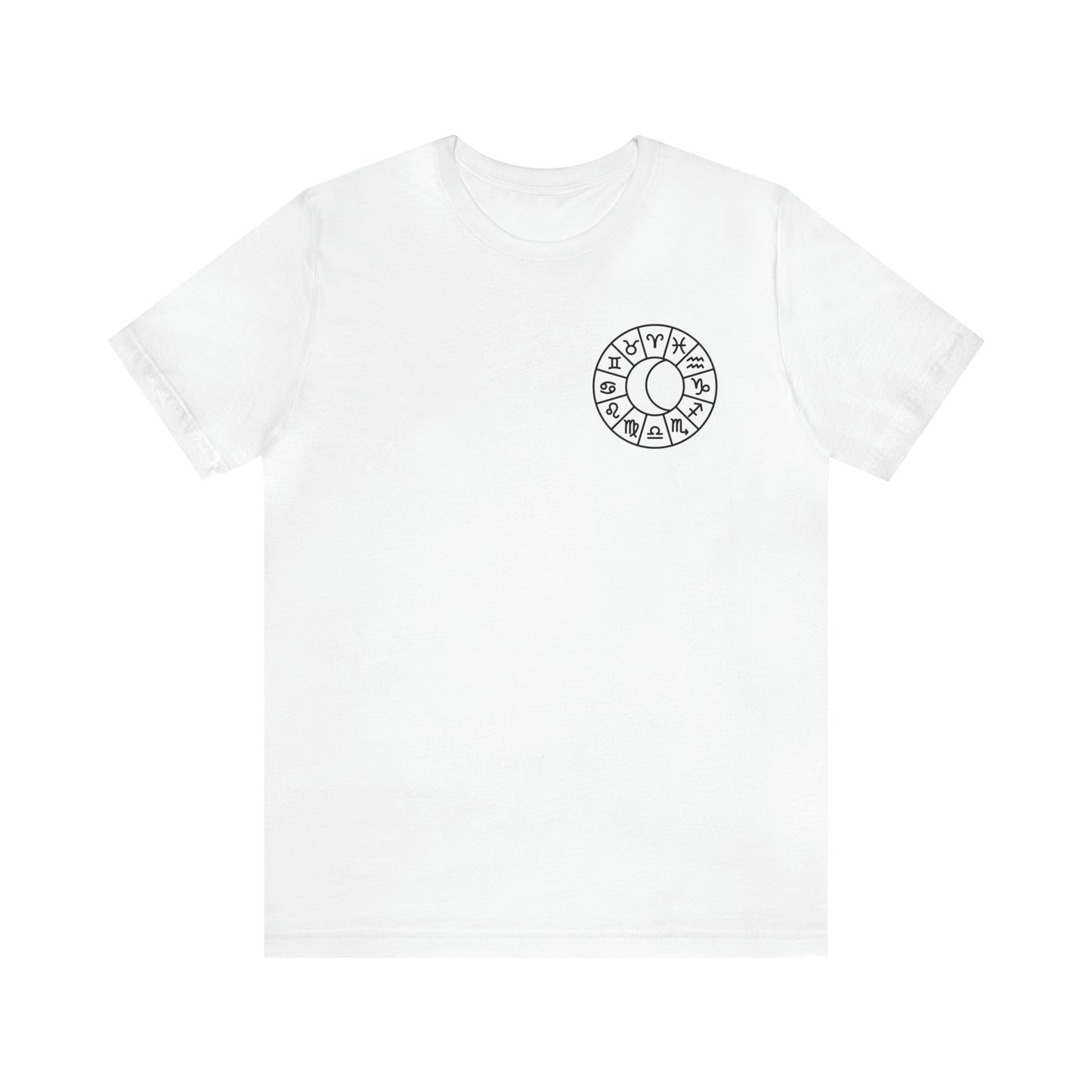 Zodiac Sagittarius - Astrology Unisex Jersey Short Sleeve Tee Front/Back Print