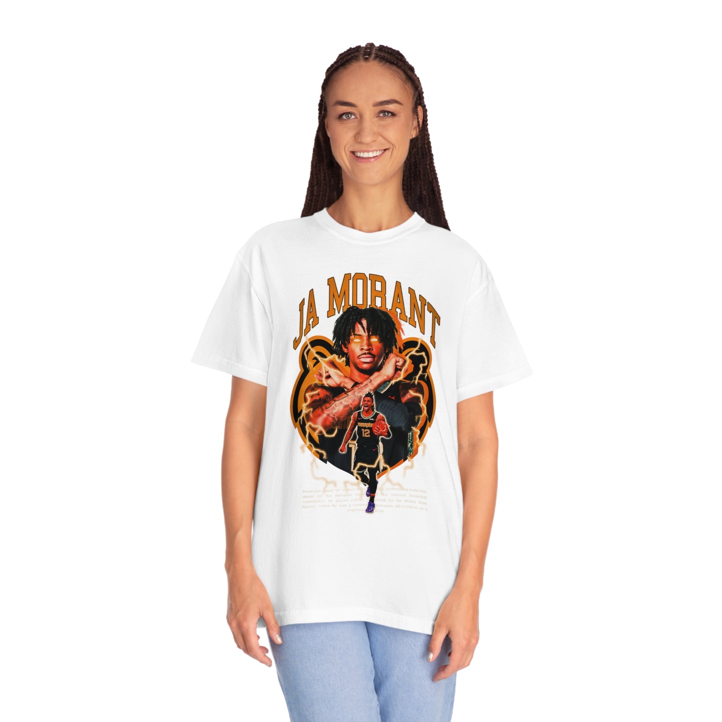 Ja Morant Memphis Basketball Unisex Garment-Dyed T-shirt