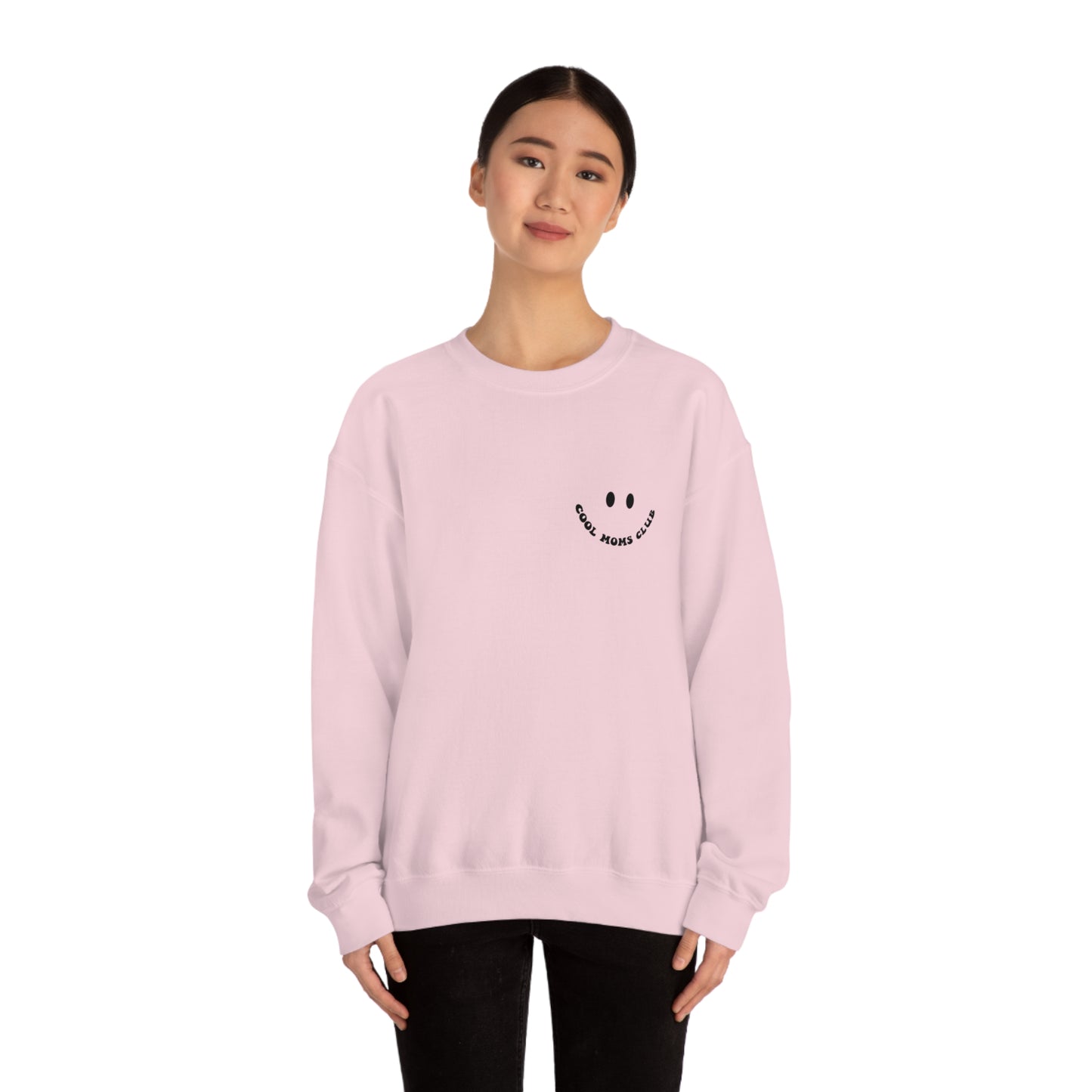 Cool Moms Club Unisex DryBlend® Crewneck Sweatshirt Front/Back Print