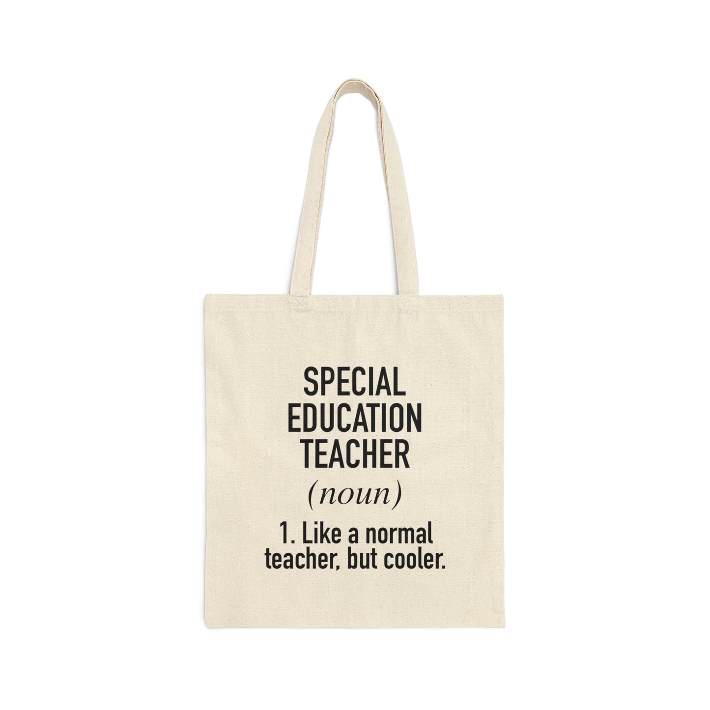 Special Education Teacher Canvas Tote Bag