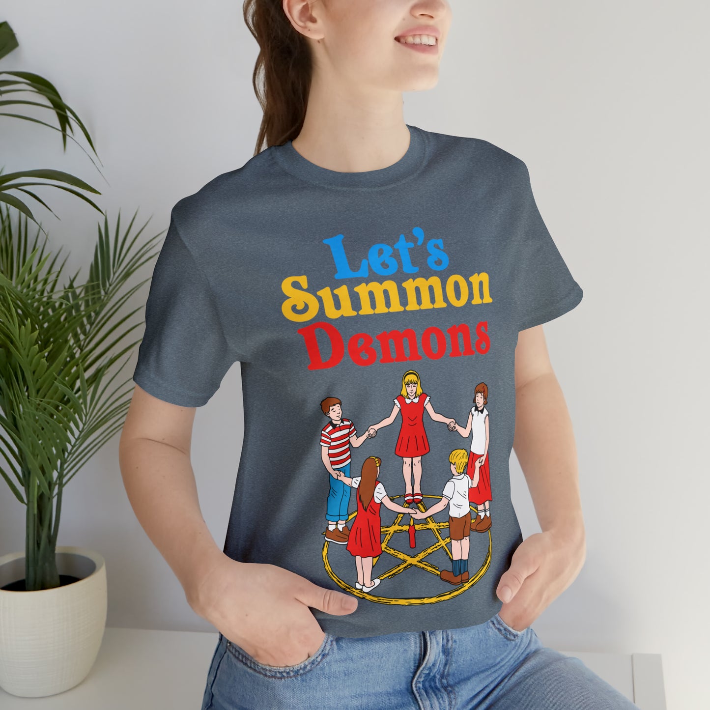 Let's Summon Demons | Unisex Jersey Short Sleeve Tee