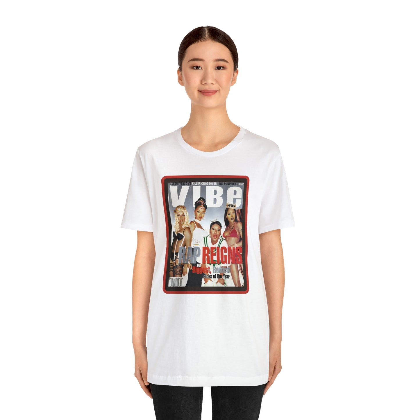 90s Throwback Vibe Magazine Unisex Jersey Short Sleeve Tee