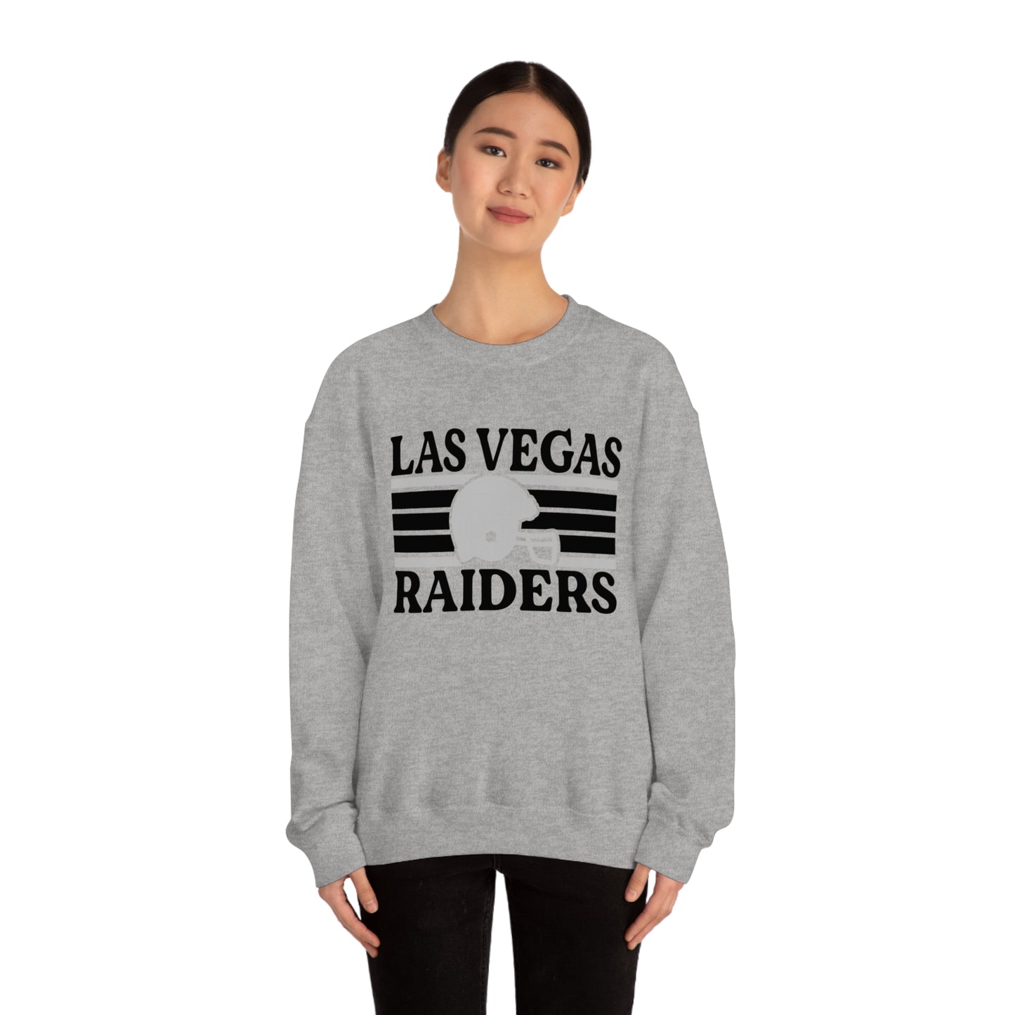 Retro Style Las Vegas Football Unisex Heavy Blend Crewneck Sweatshirt