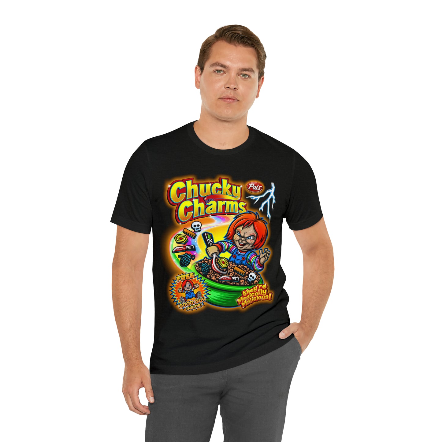 Chucky Charms | Unisex Jersey Short Sleeve Tee