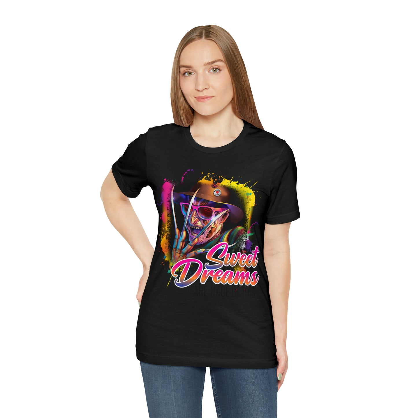 Freddy Krueger Sweet Dreams | Unisex Jersey Short Sleeve Tee