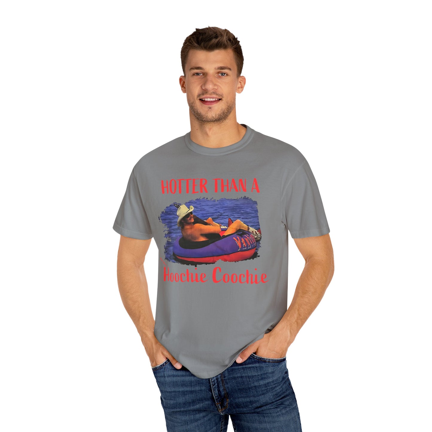 Hoochie Coochie Unisex Garment-Dyed T-shirt
