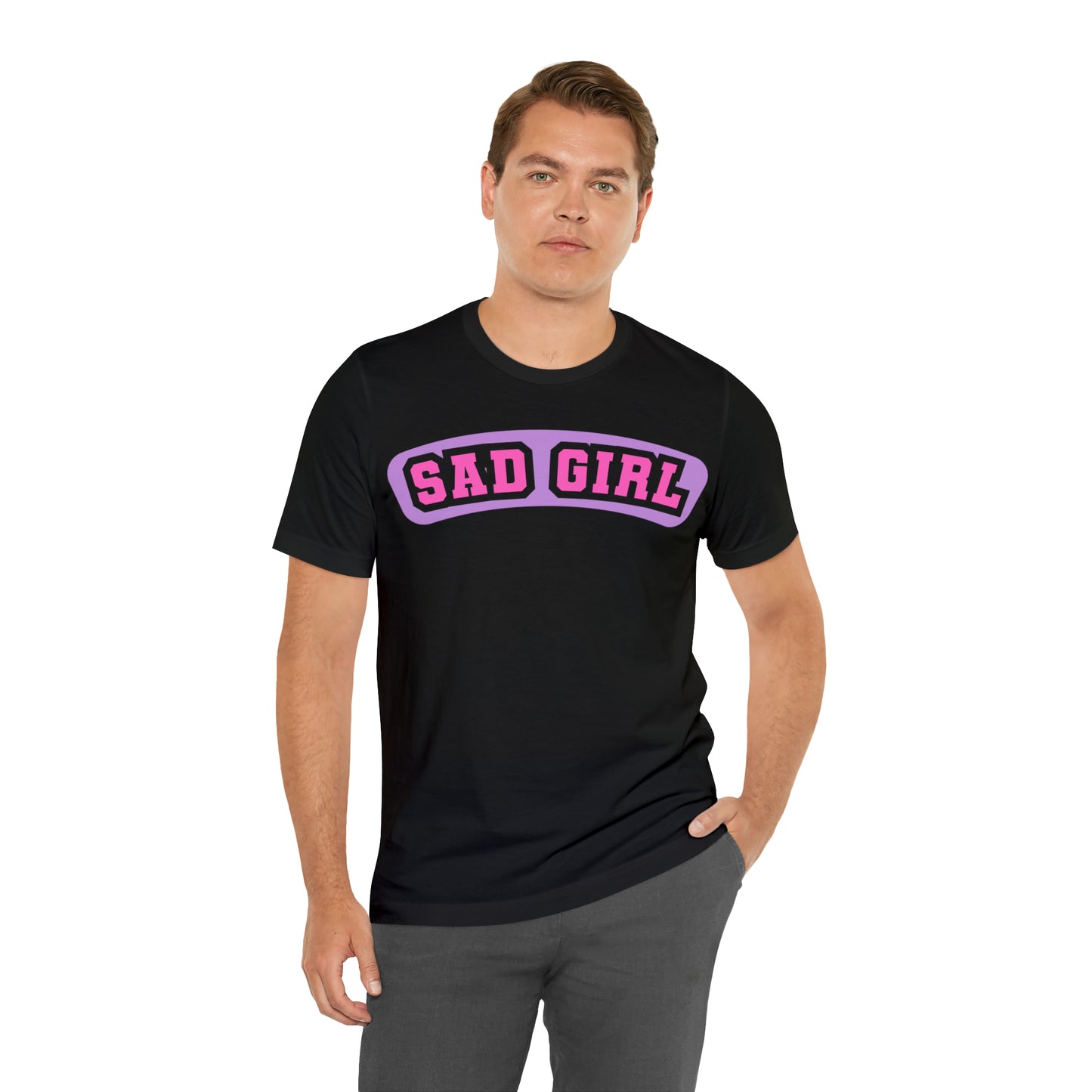 Sad Girl | Unisex Jersey Short Sleeve Tee