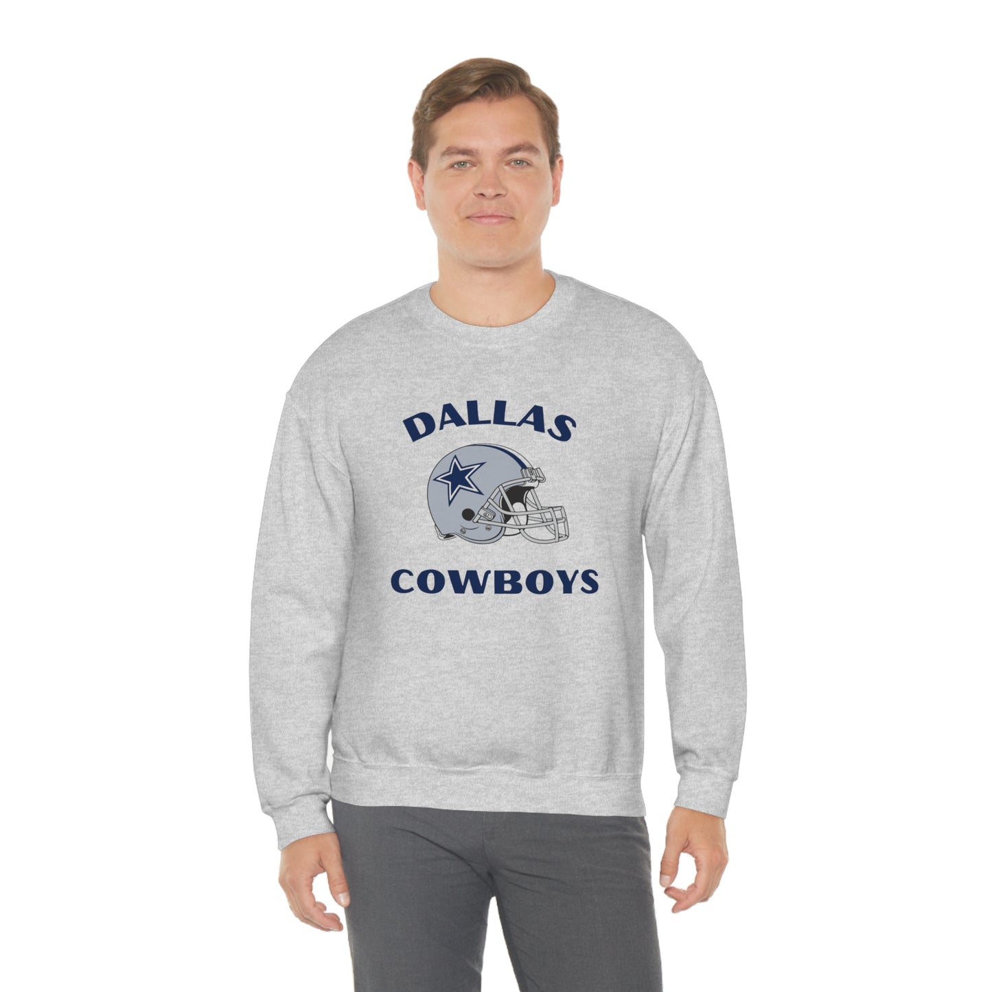 Dallas Cowboys Football Unisex Heavy Blend Crewneck Sweatshirt