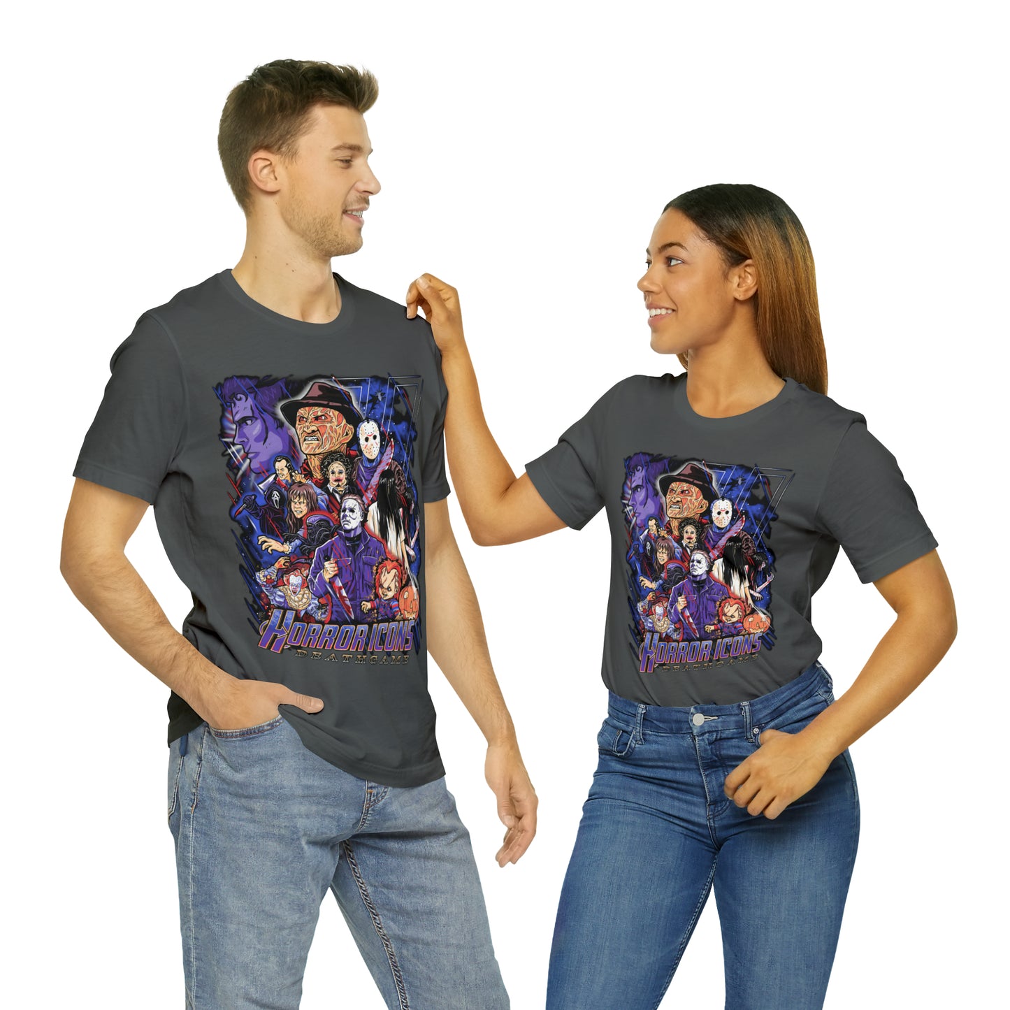 Horror Icons DeathGame | Unisex Jersey Short Sleeve Tee