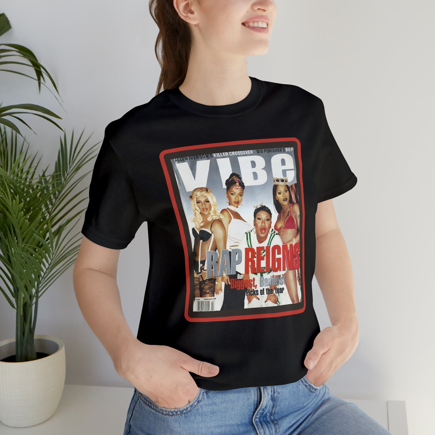 90s Throwback Vibe Magazine Unisex Jersey Short Sleeve Tee