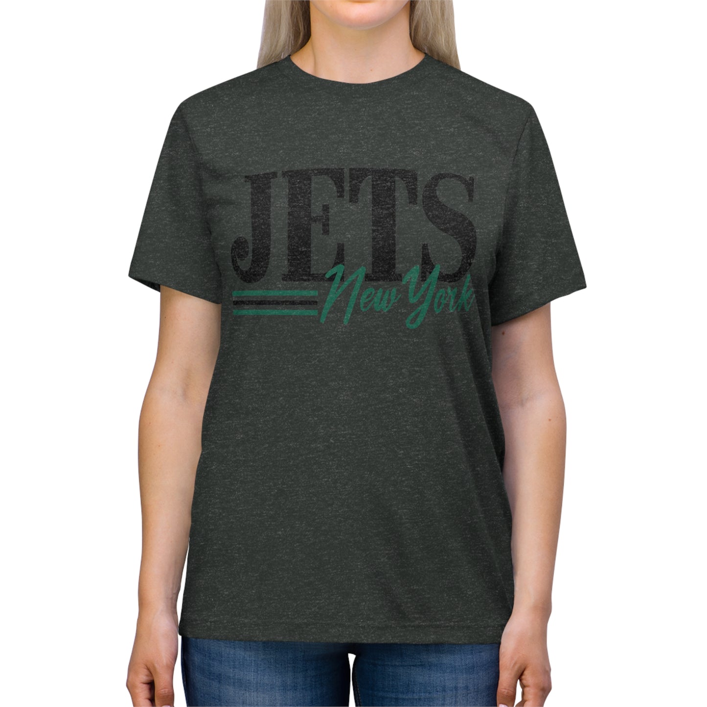 Jets Football Unisex Triblend Tee