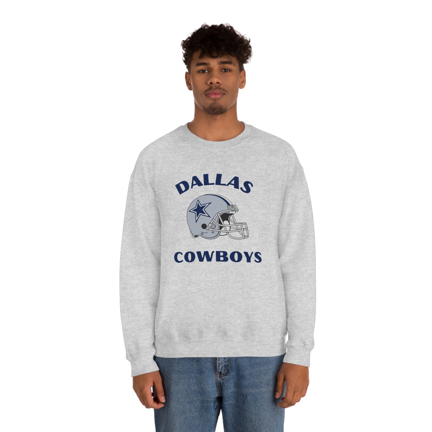 Dallas Cowboys Football Unisex Heavy Blend Crewneck Sweatshirt