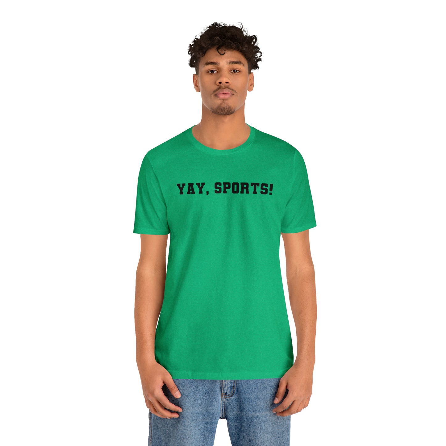 Yay, Sports! Unisex Jersey Short Sleeve Tee
