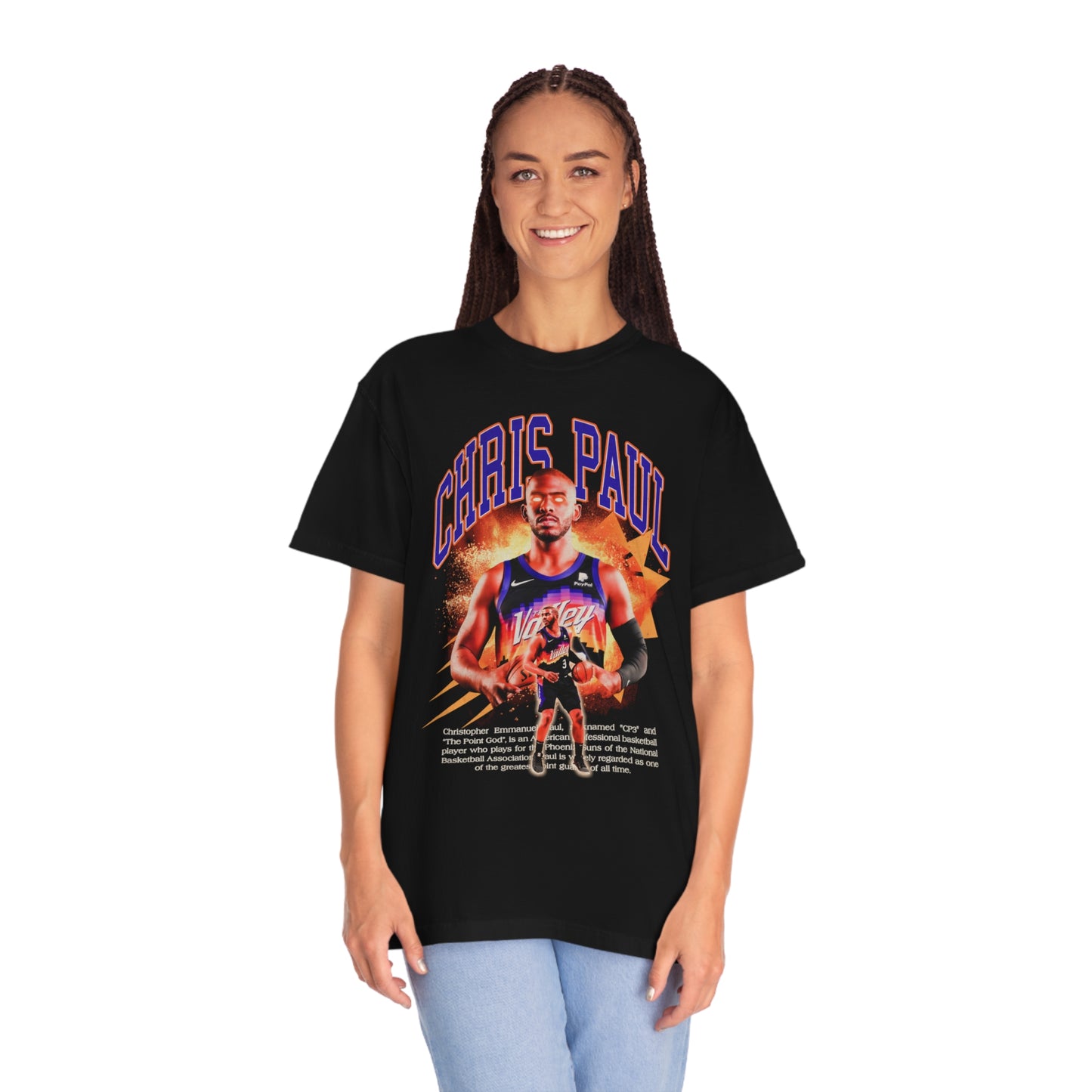 Chris Paul Basketball Unisex Garment-Dyed T-shirt