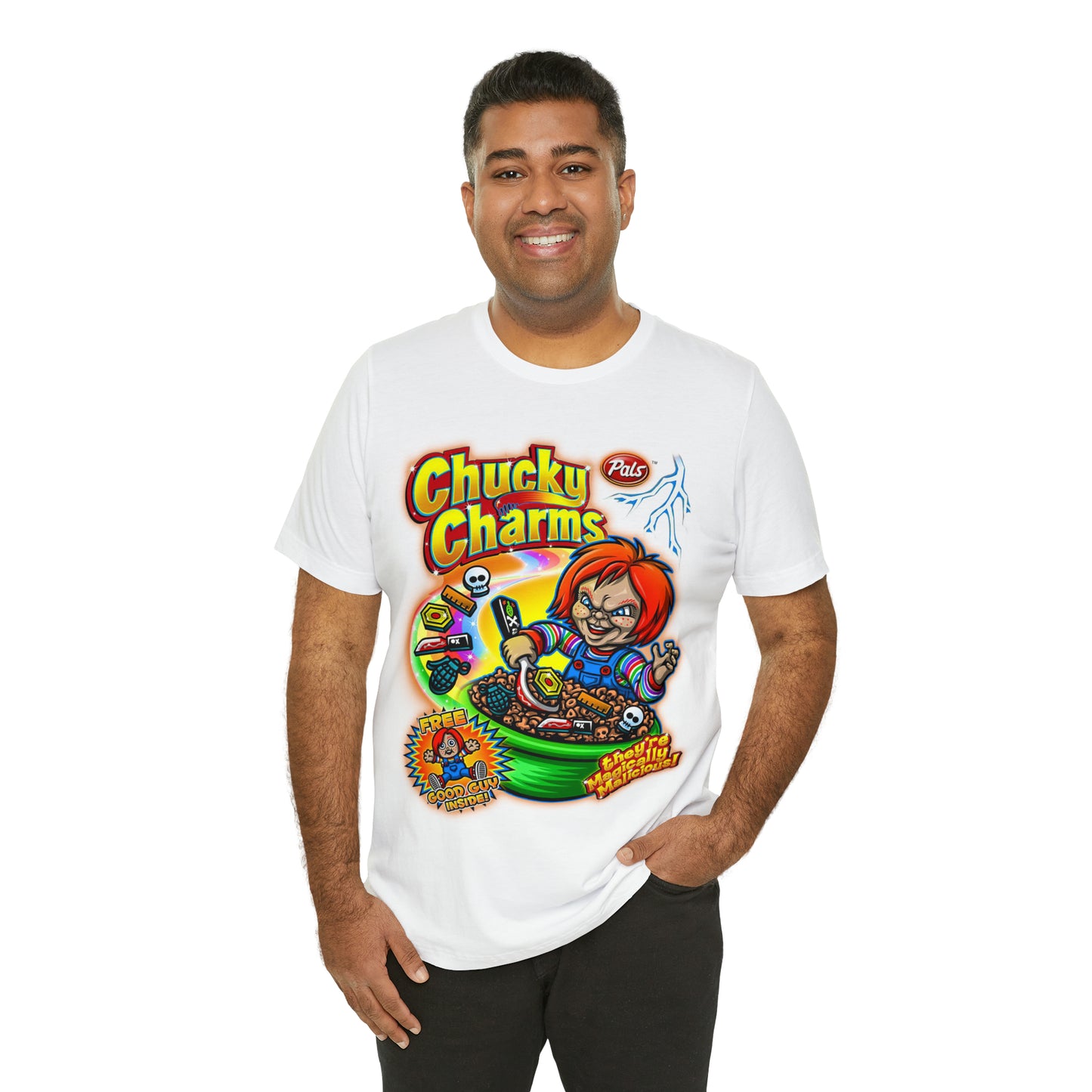 Chucky Charms | Unisex Jersey Short Sleeve Tee