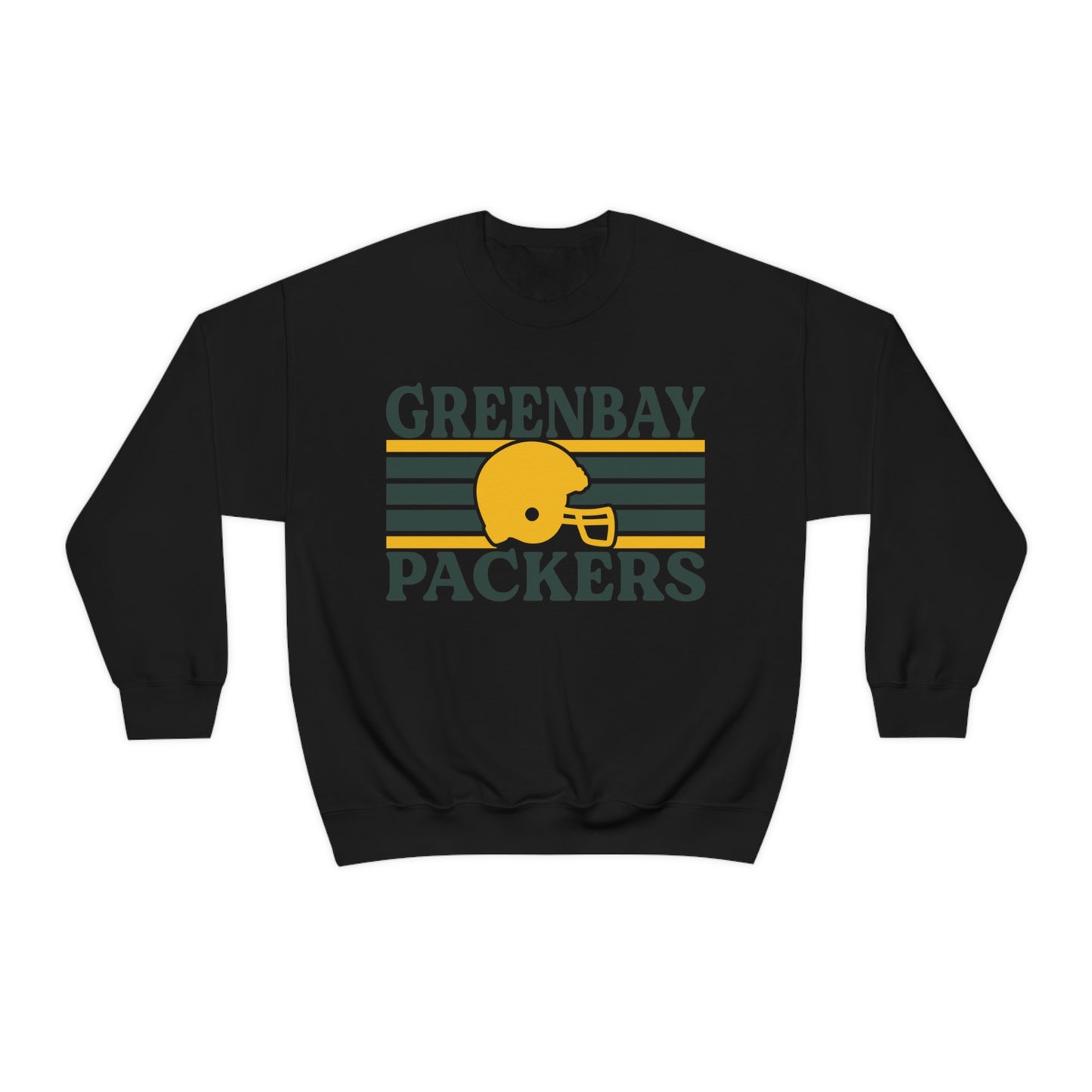 Retro Style Green Bay Football Unisex Heavy Blend Crewneck Sweatshirt