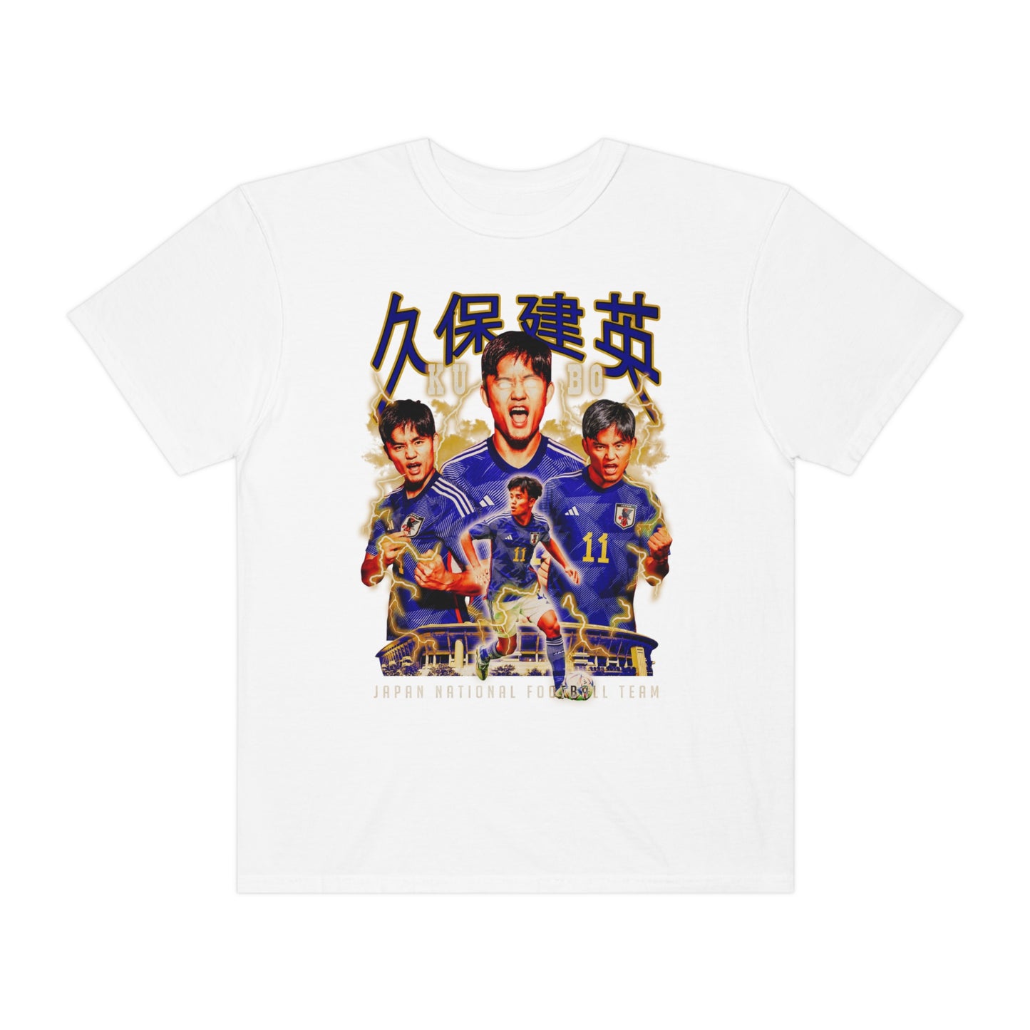 Japan Soccer Unisex Garment-Dyed T-shirt