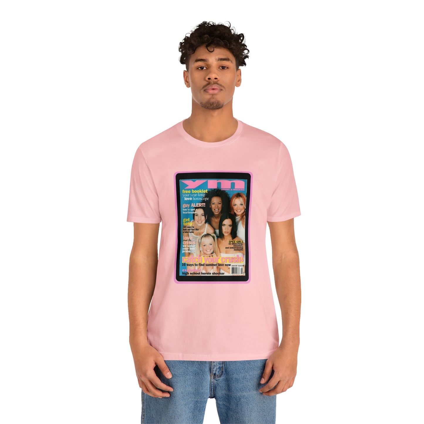 90s Throwback Spice Girls Unisex Jersey Short Sleeve Tee