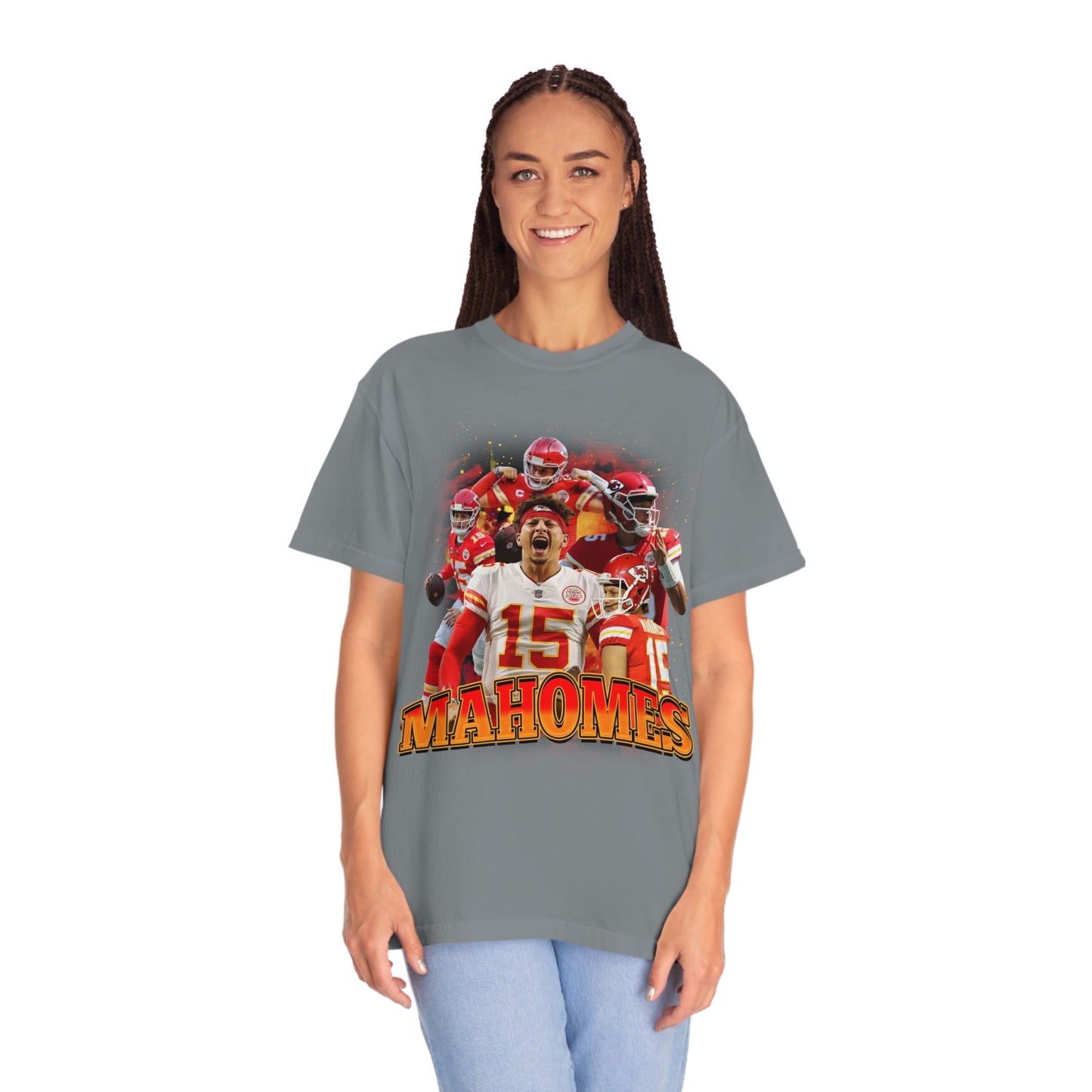 Kansas City Mahomes Football Unisex Garment-Dyed T-shirt