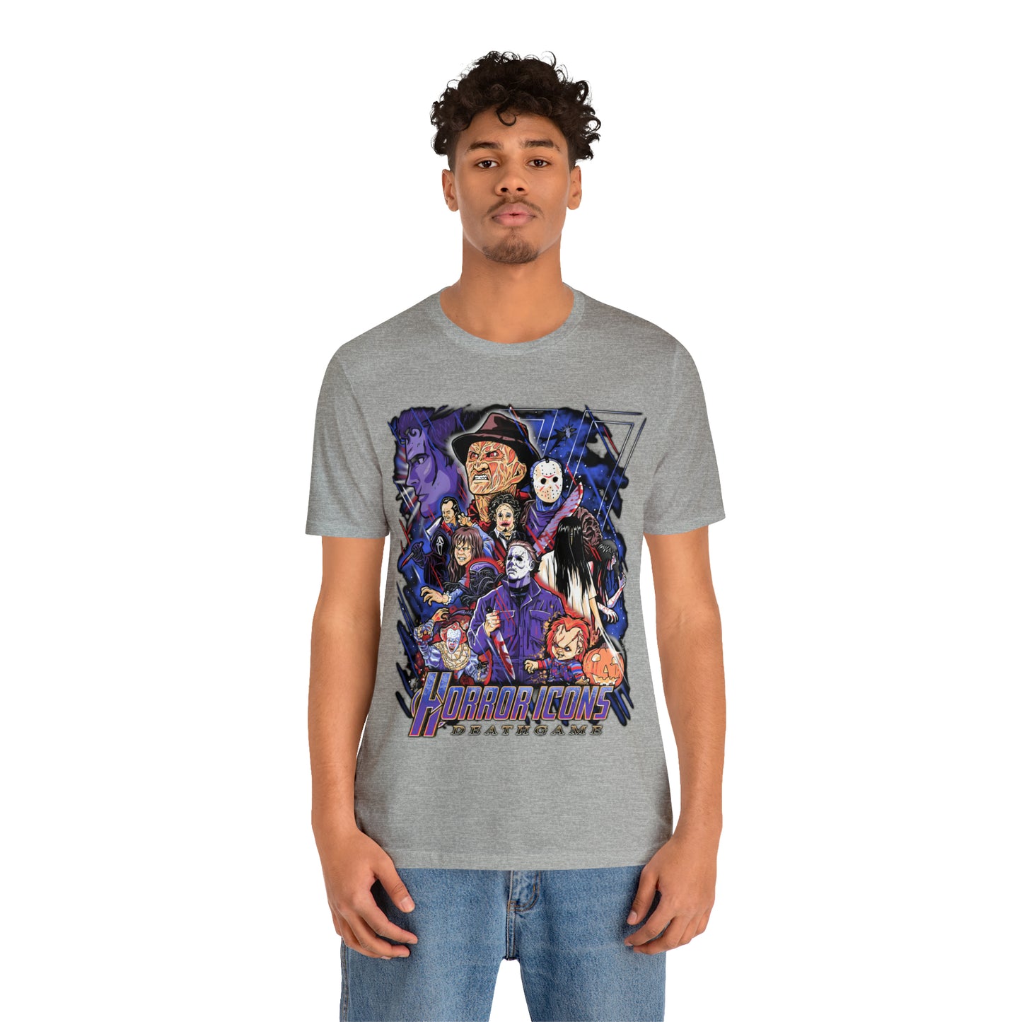 Horror Icons DeathGame | Unisex Jersey Short Sleeve Tee