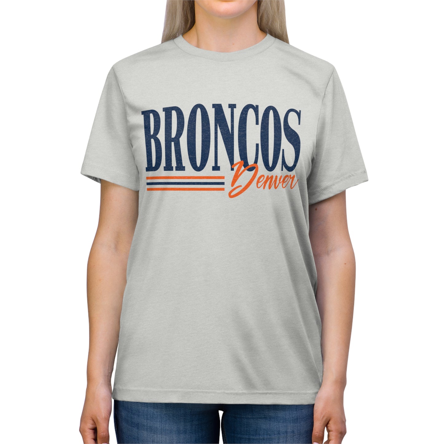 Denver Football Unisex Triblend Tee