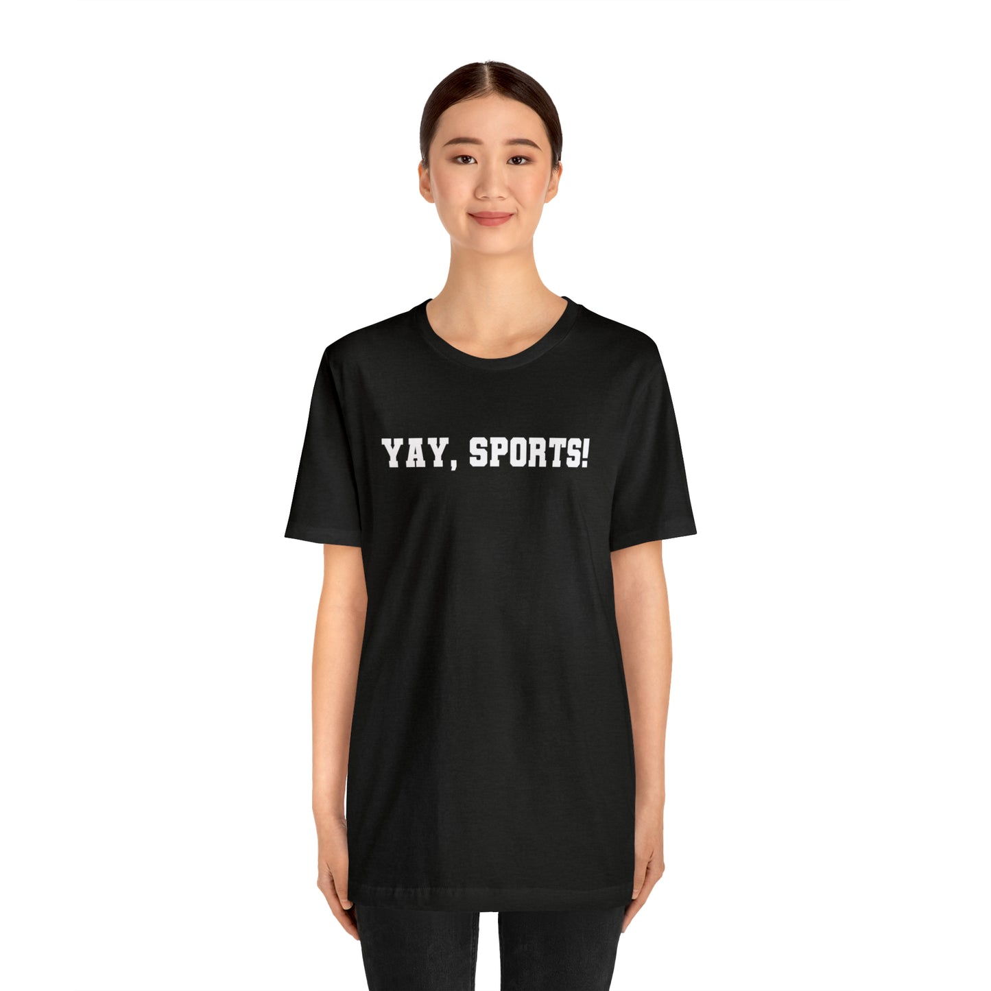Yay, Sports! Unisex Jersey Short Sleeve Tee