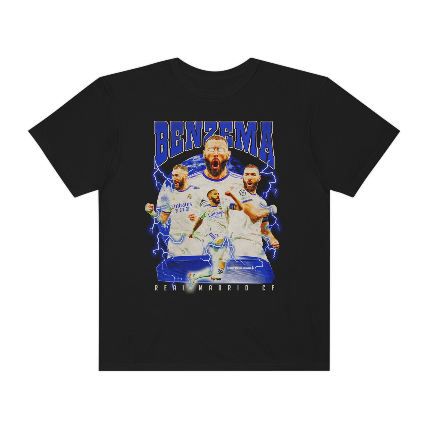 Benzema Soccer Unisex Garment-Dyed T-shirt