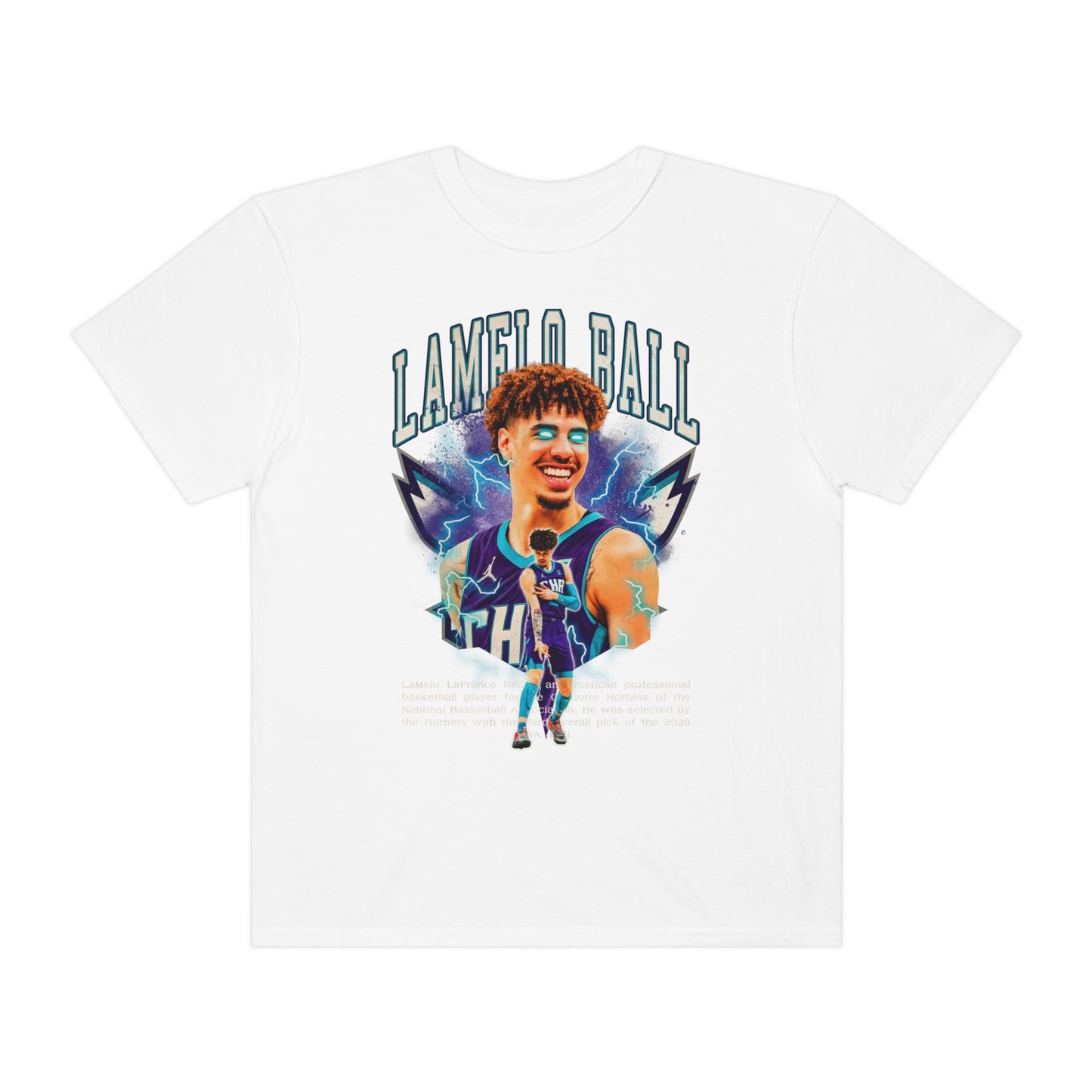 Lamely Ball Basketball Unisex Garment-Dyed T-shirt