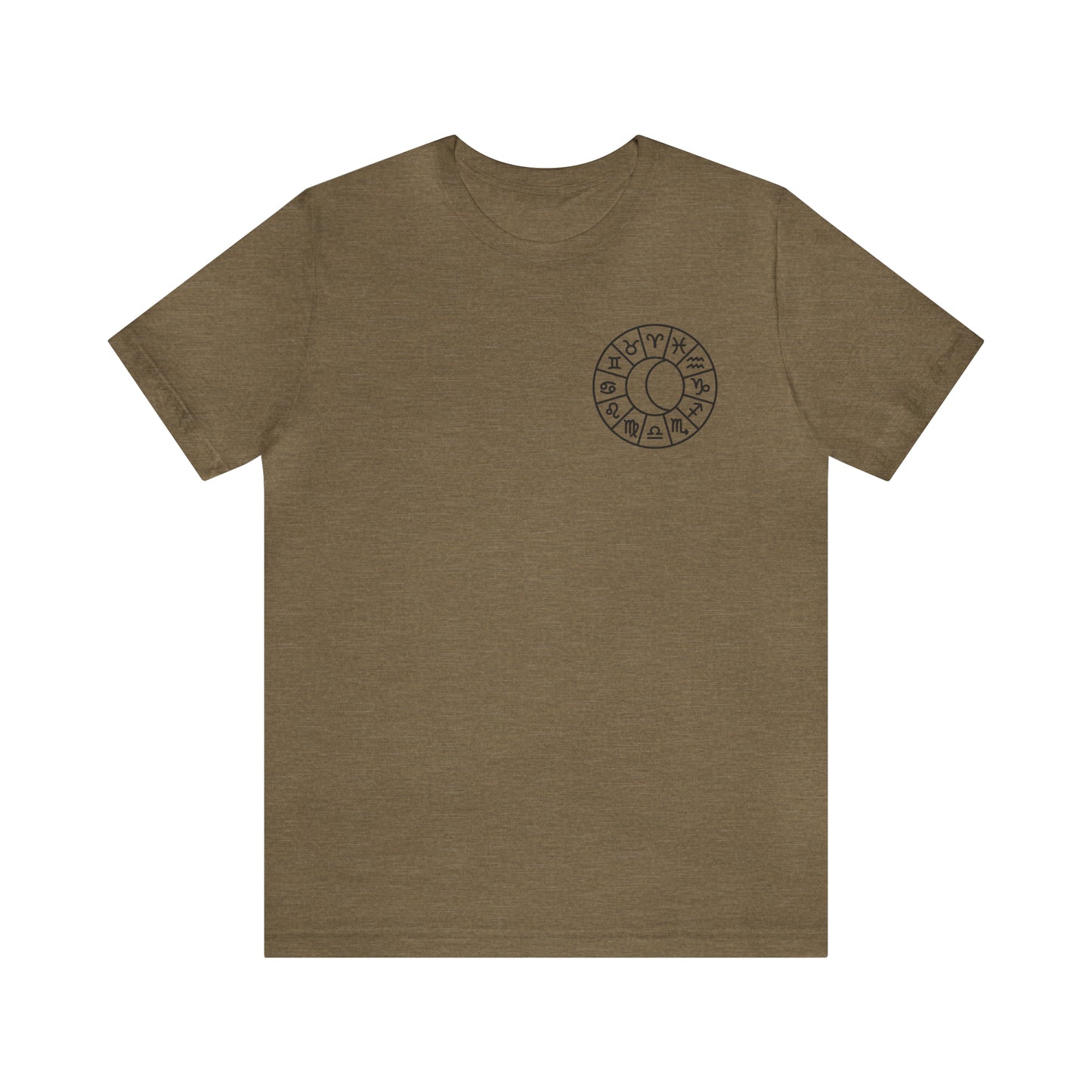 Zodiac Gemini - Astrology Unisex Jersey Short Sleeve Tee Front/Back Print