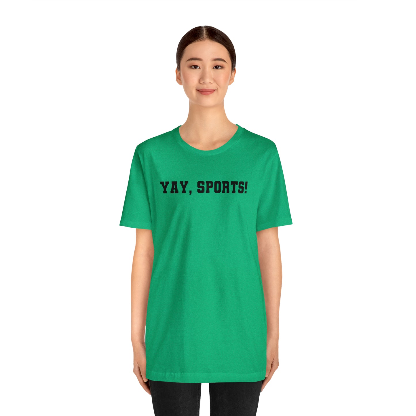 Yay, Sports! Unisex Jersey Short Sleeve Tee