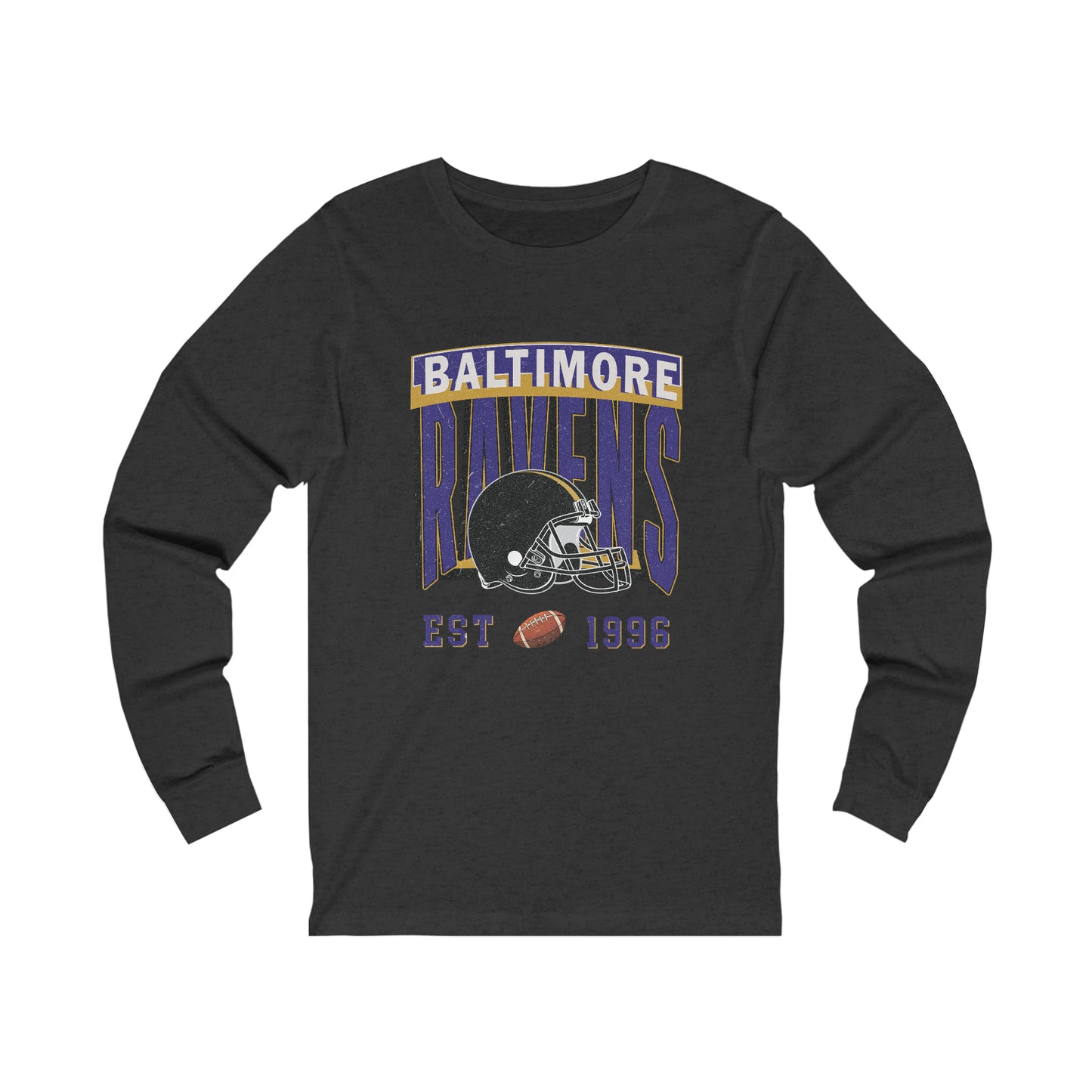 Baltimore Ravens Football Unisex Jersey Long Sleeve Tee