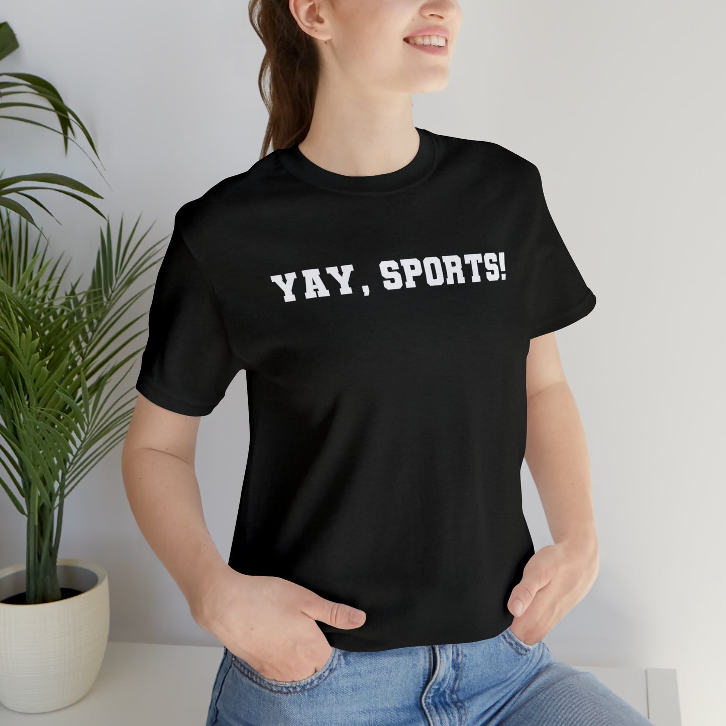 Yay, Sports! Unisex Jersey Short Sleeve Tee