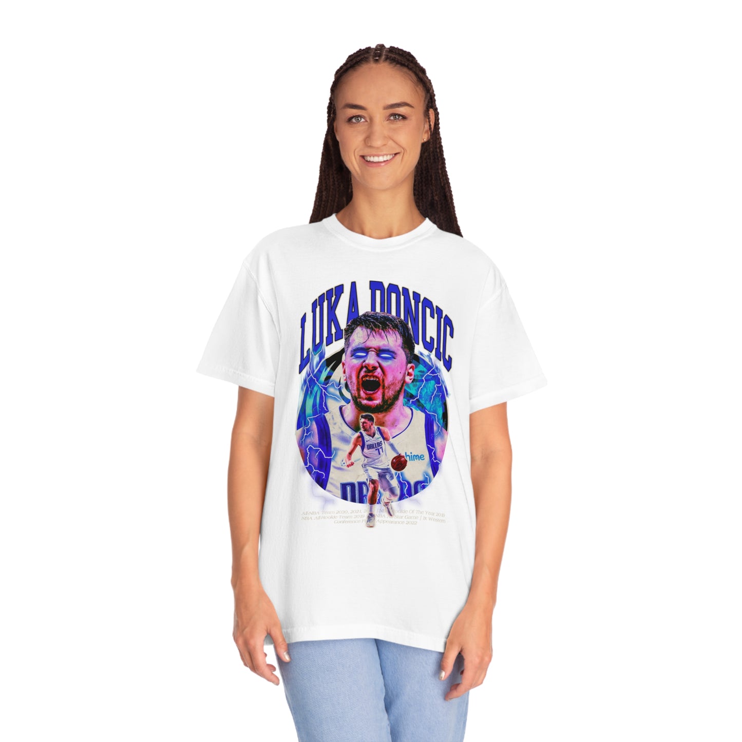 Luca Doncic Basketball Unisex Garment-Dyed T-shirt
